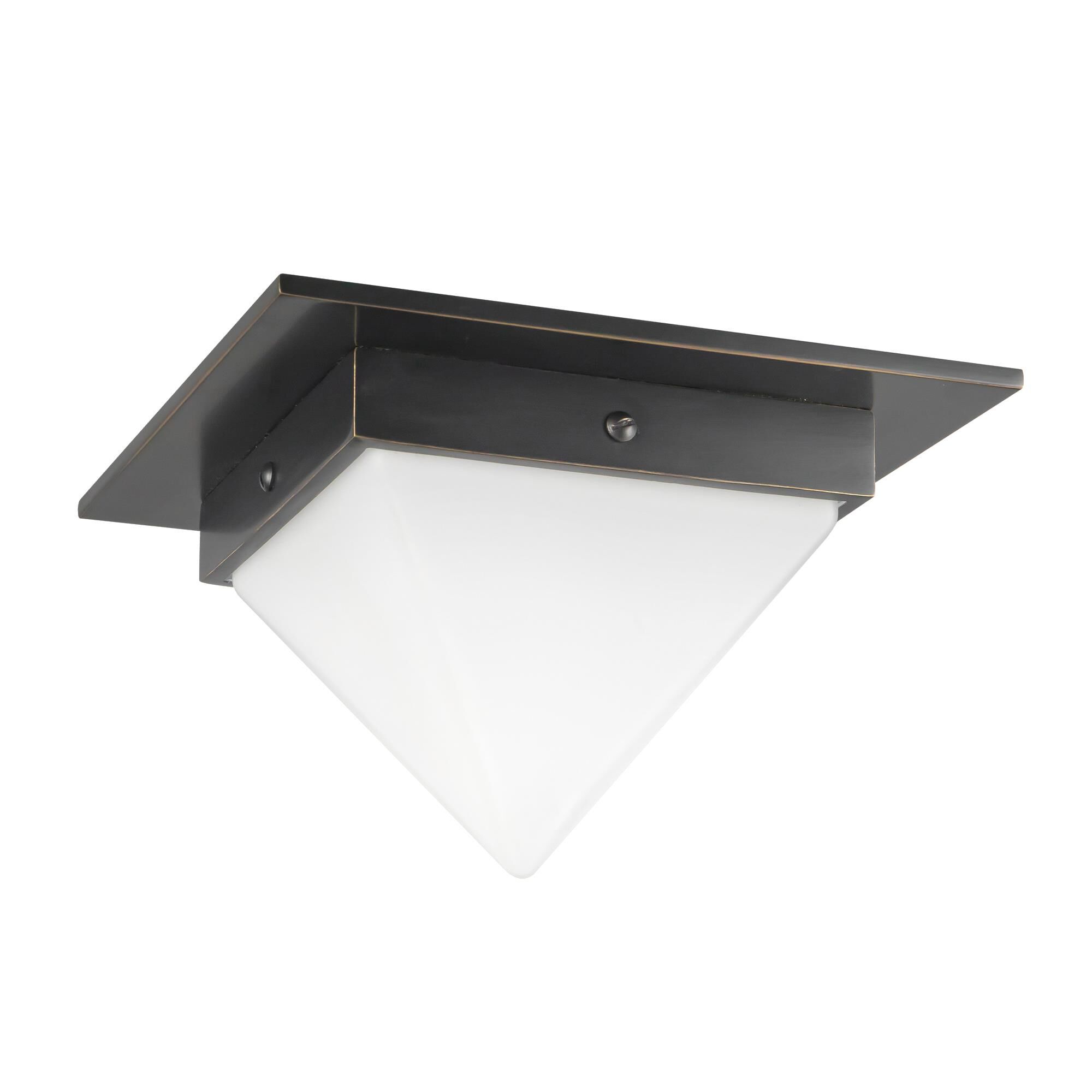 Shown in Urban Bronze finish and Matte Opal glass