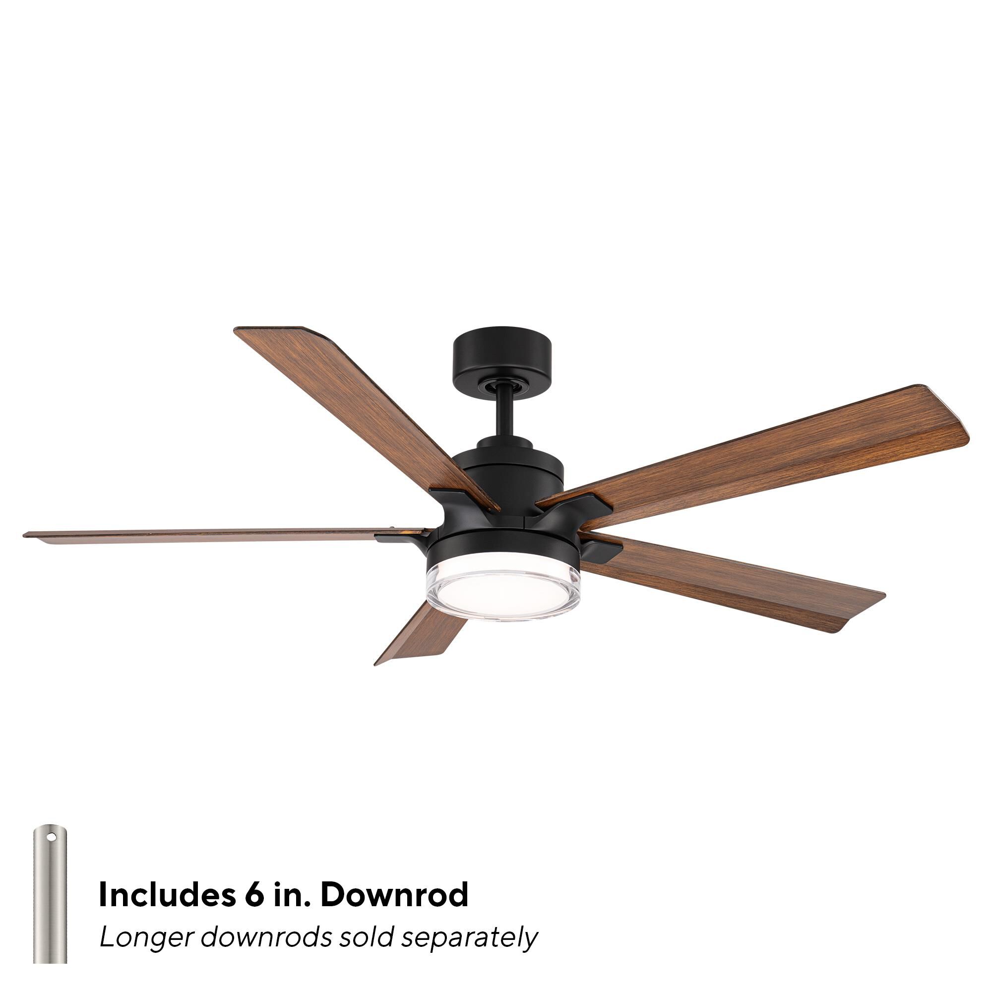 Radiant 56 Inch Ceiling Fan with Light Kit by Modern Forms
