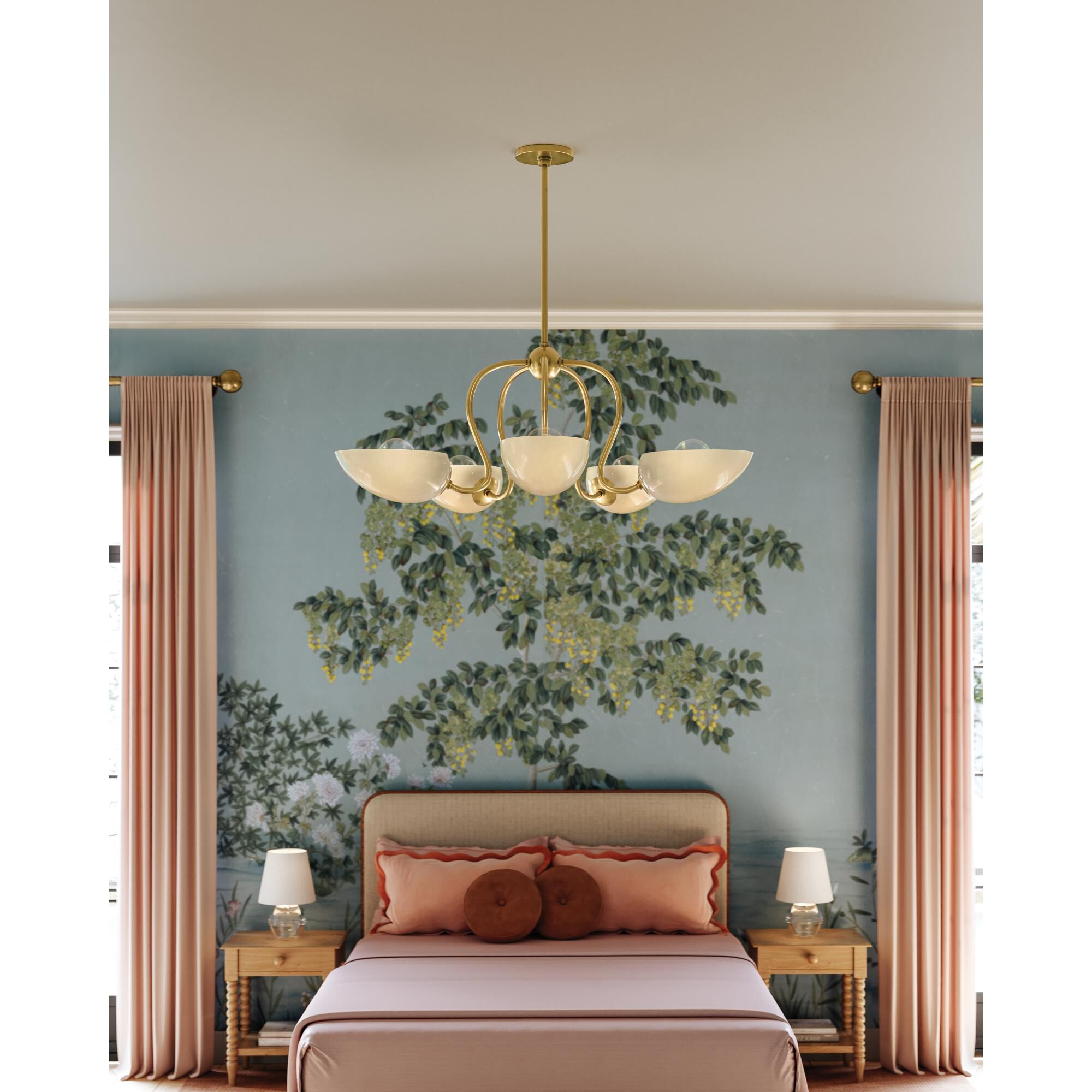 Reva 34 Inch Chandelier by Mitzi