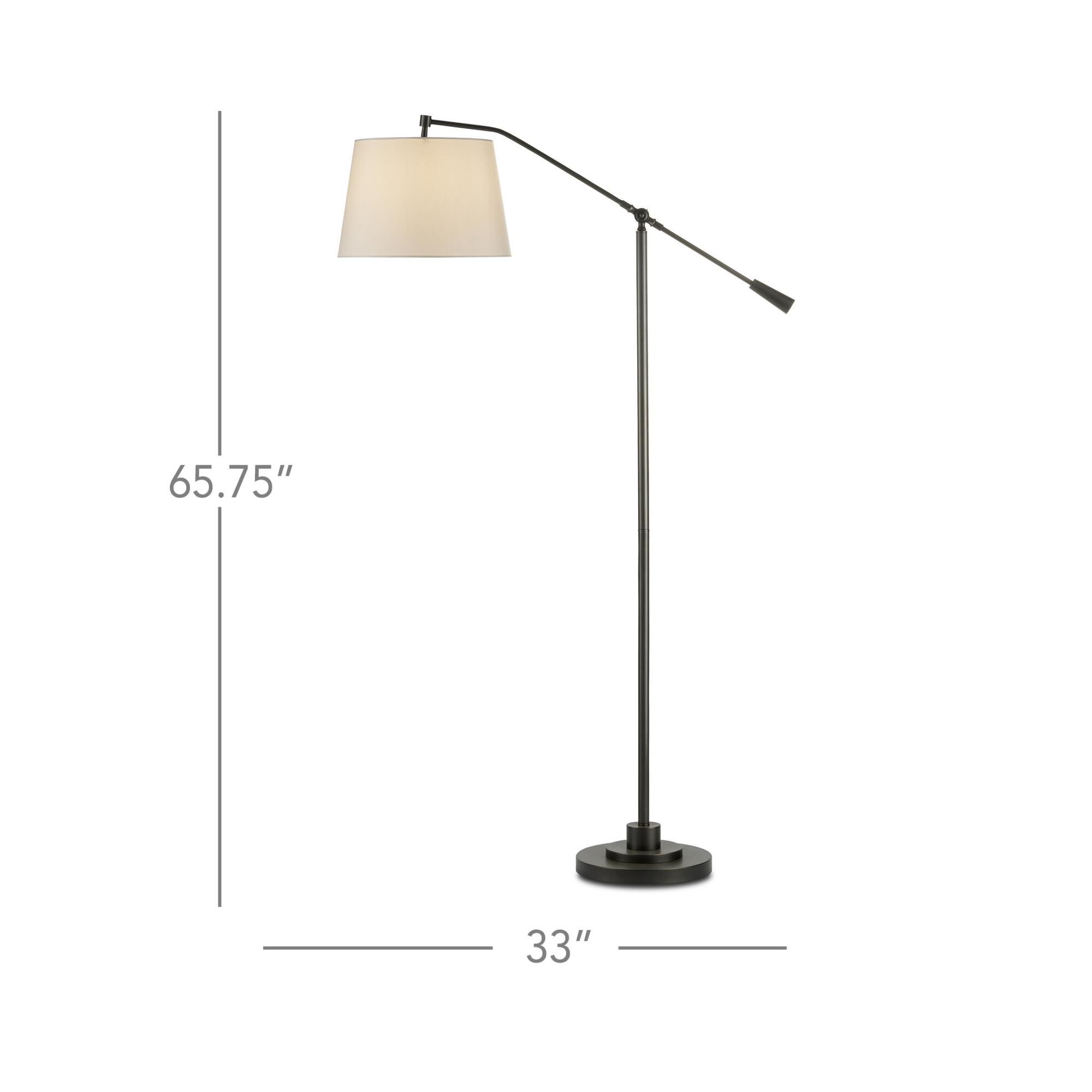 Maxstoke 65 Inch Floor Lamp by Currey and Company