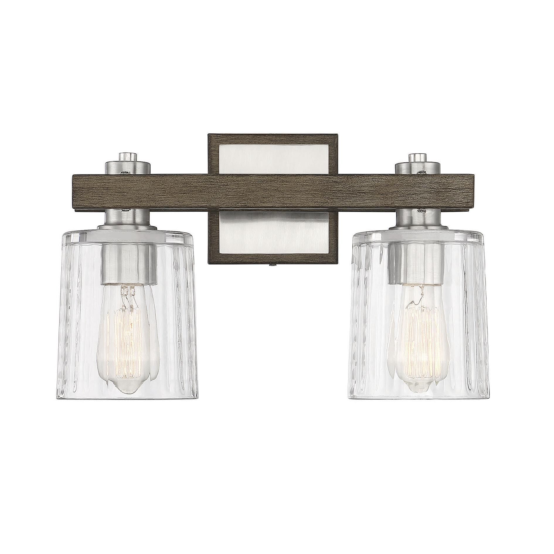 Halifax 15 Inch 2 Light Bath Vanity Light by Savoy House