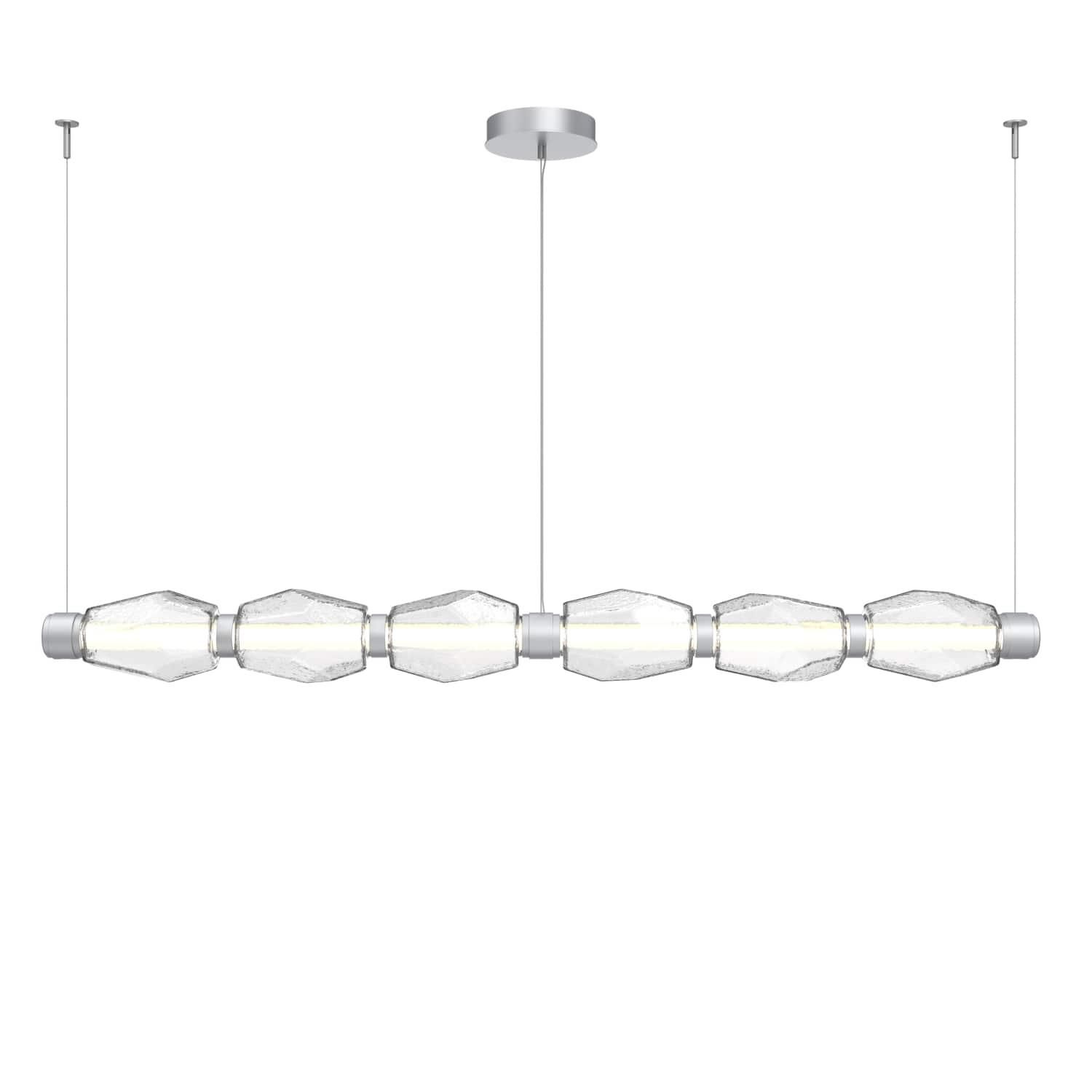Gem Mandrel 73 Inch Linear Suspension Light by Hammerton Studio