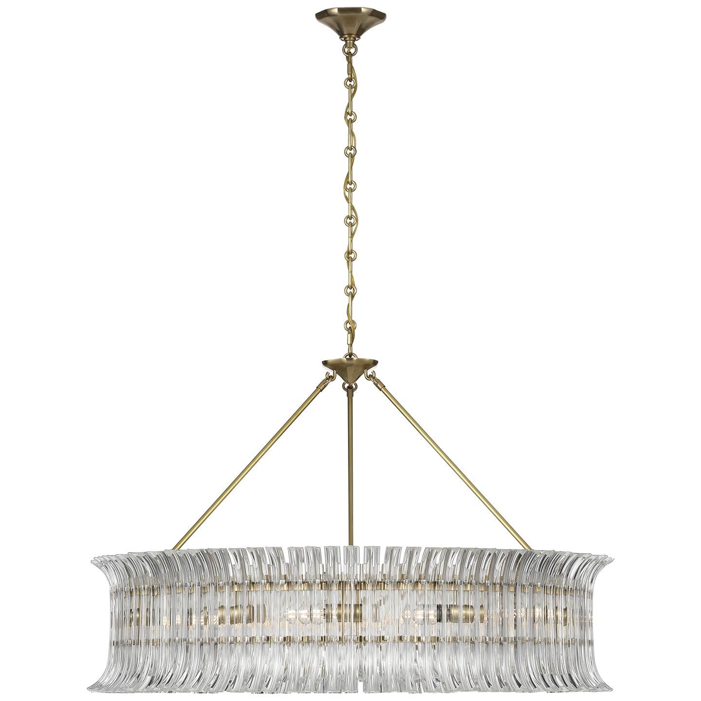 Aerin Rhine 36 Inch Chandelier by Visual Comfort Signature