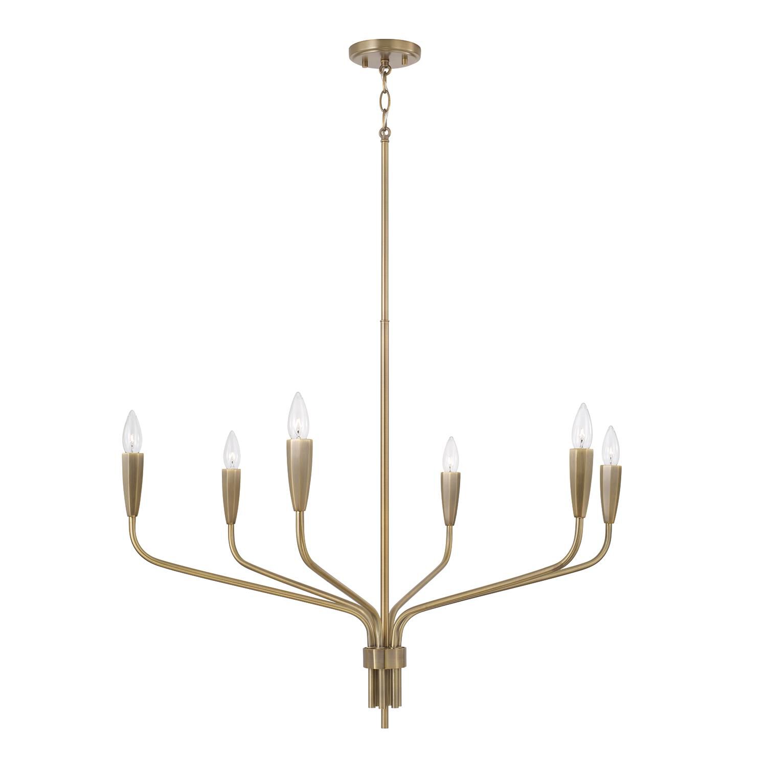 Palmer 35 Inch Chandelier by Capital Lighting