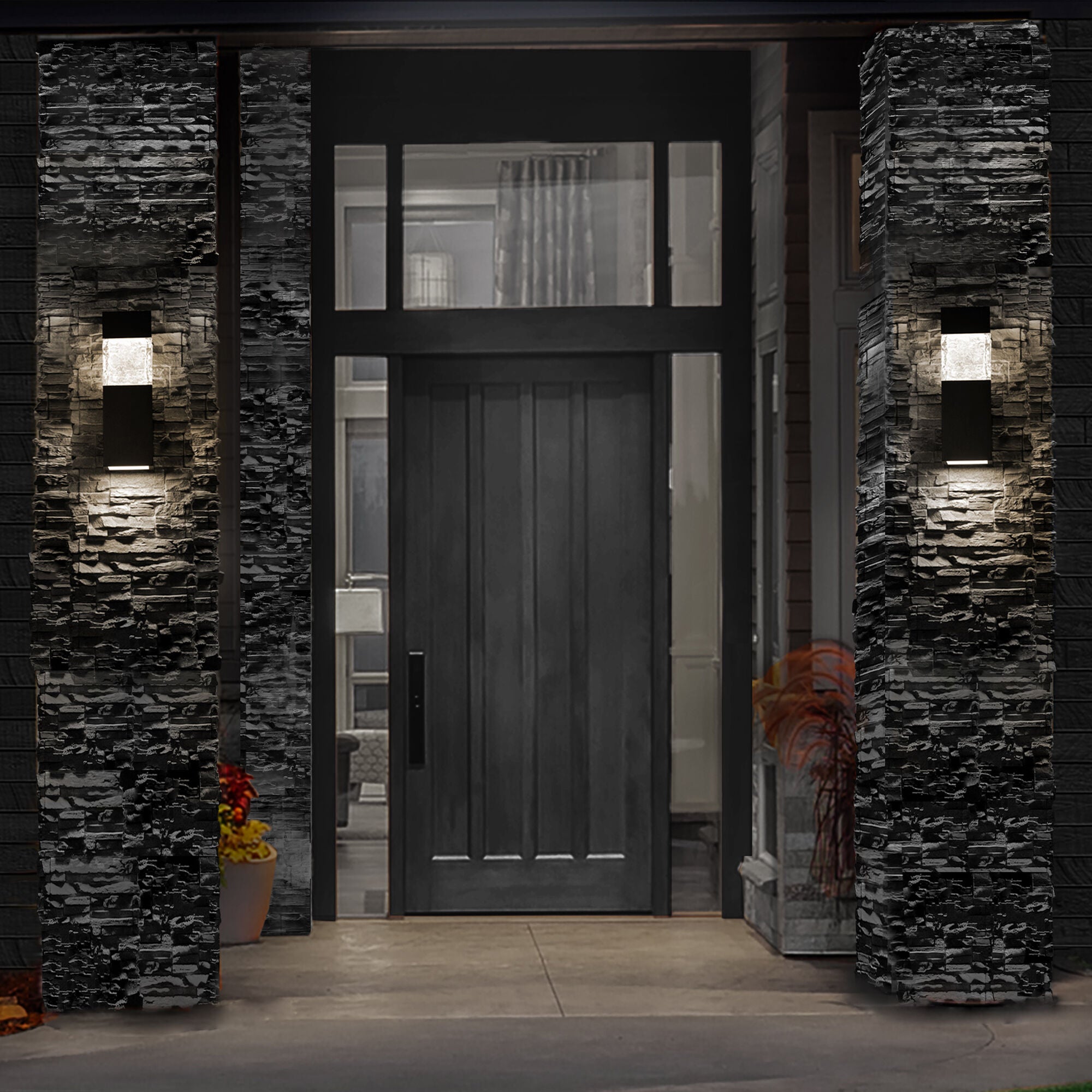 Shown in Black finish