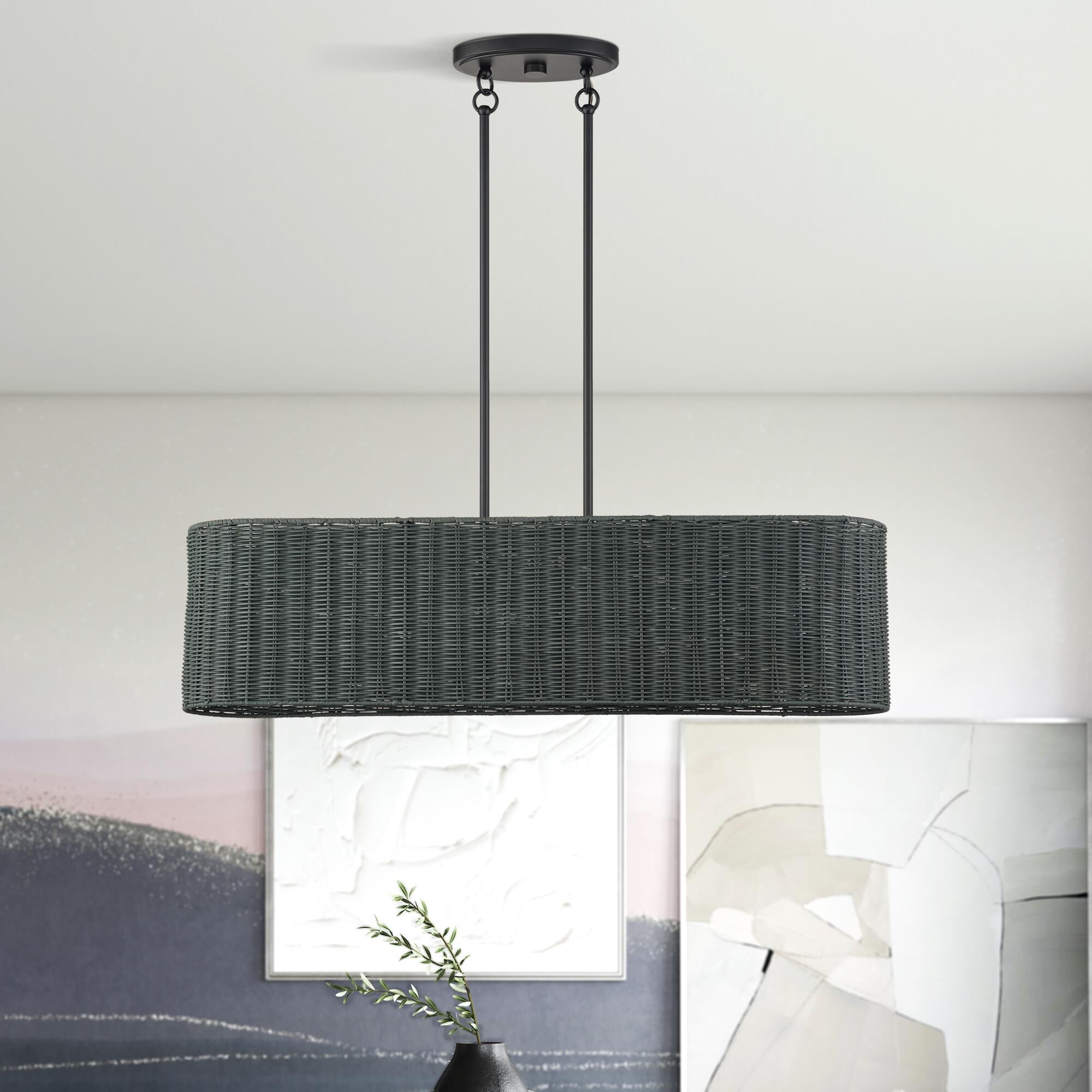 Weavington 36 Inch Linear Suspension Light by Livex Lighting