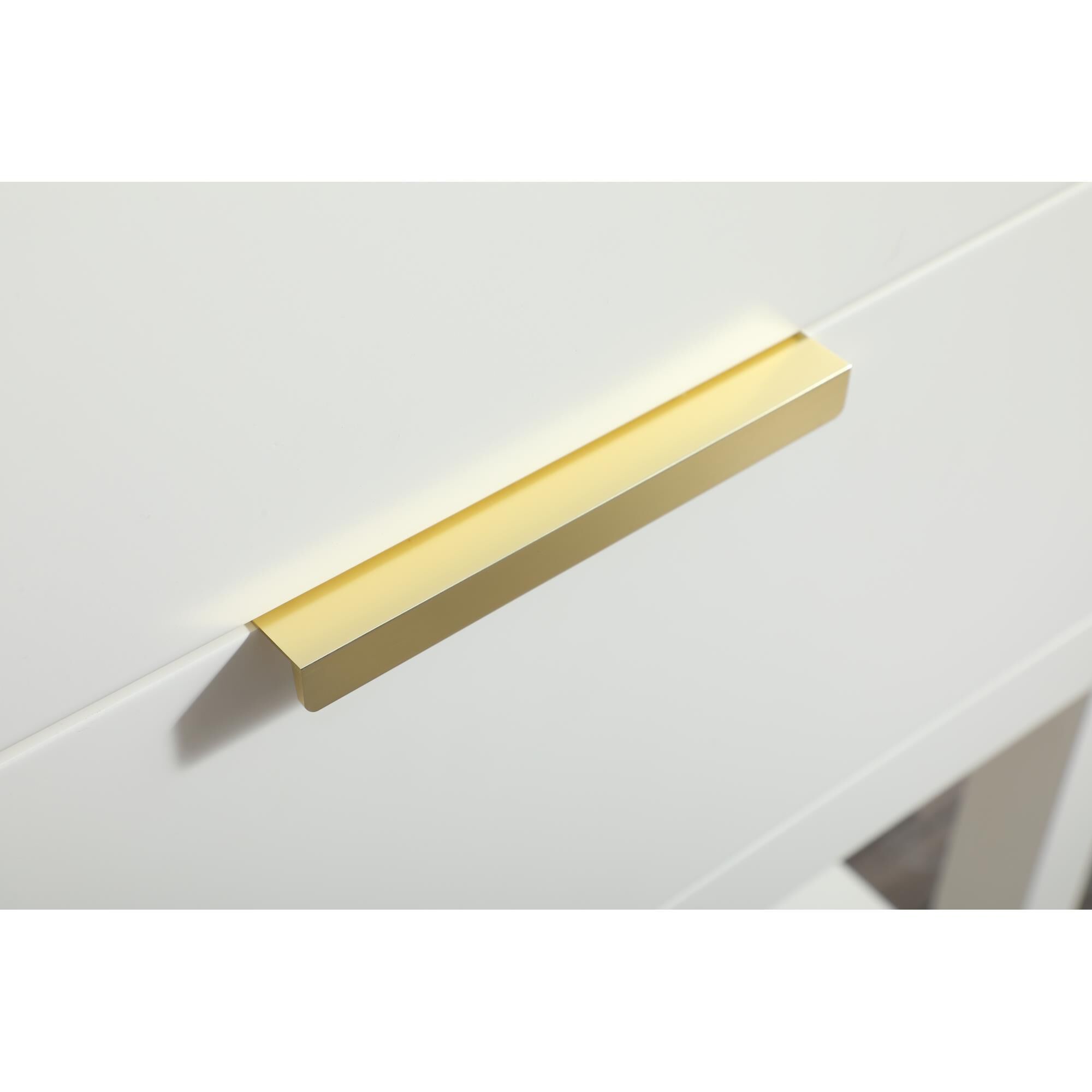 Shown in White finish