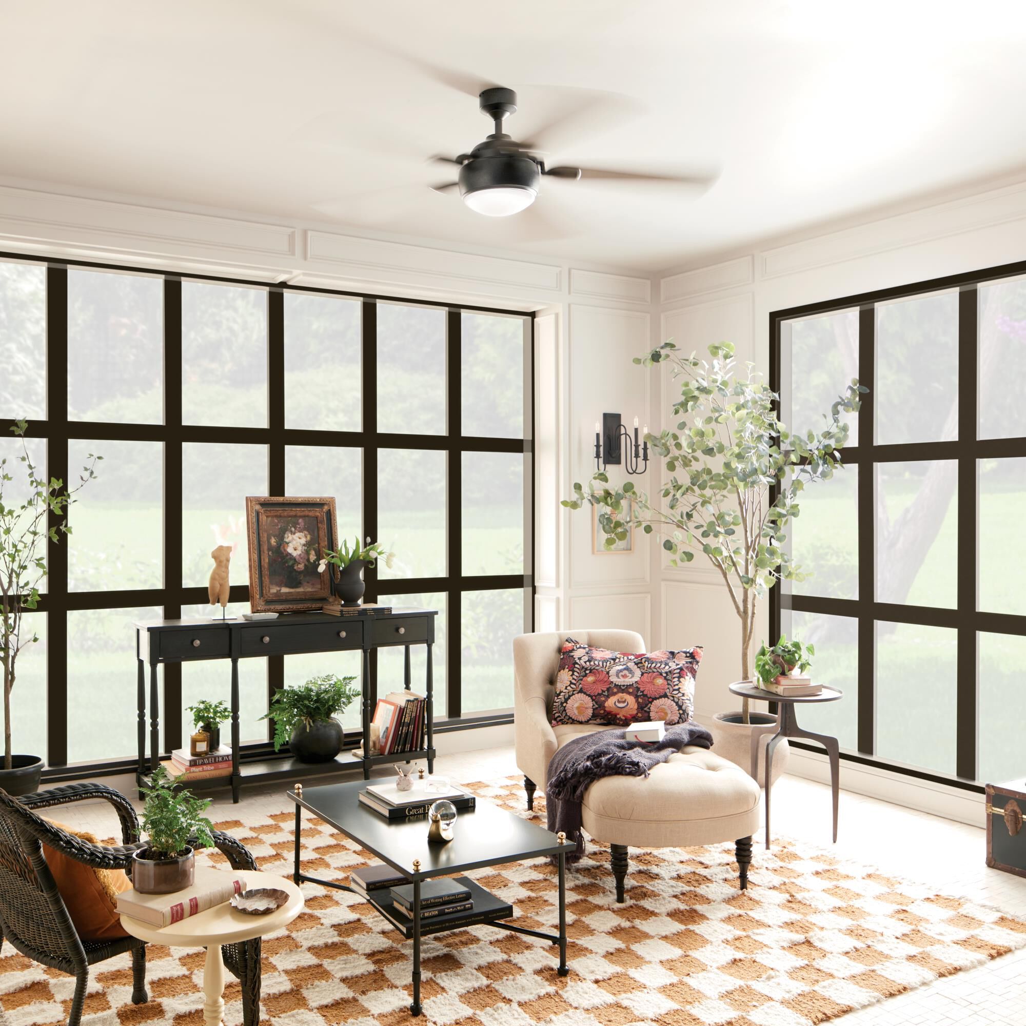 Humble 60 Inch Ceiling Fan with Light Kit by Kichler Lighting