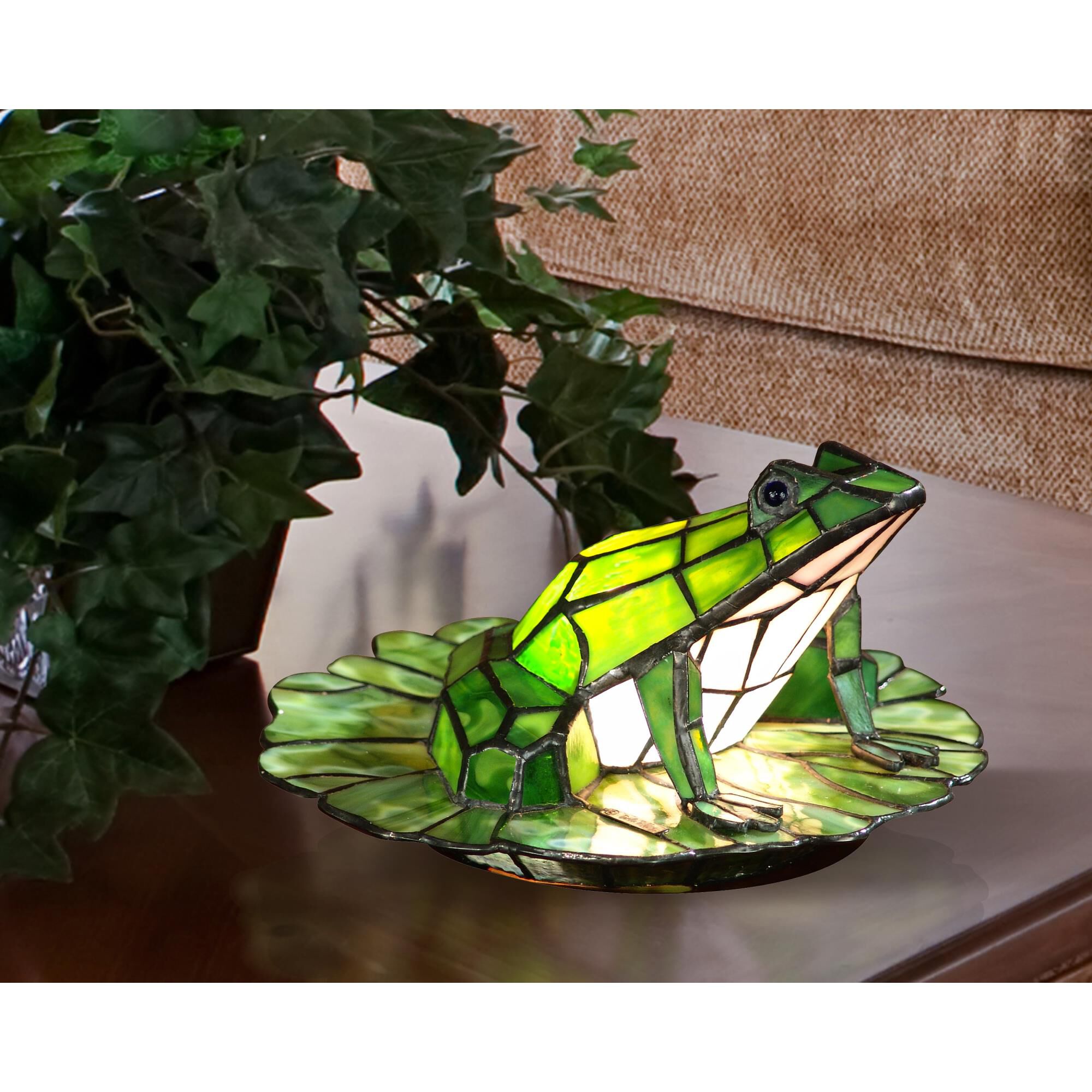 Tiffany Frog 7 Inch Accent Lamp Capitol Lighting