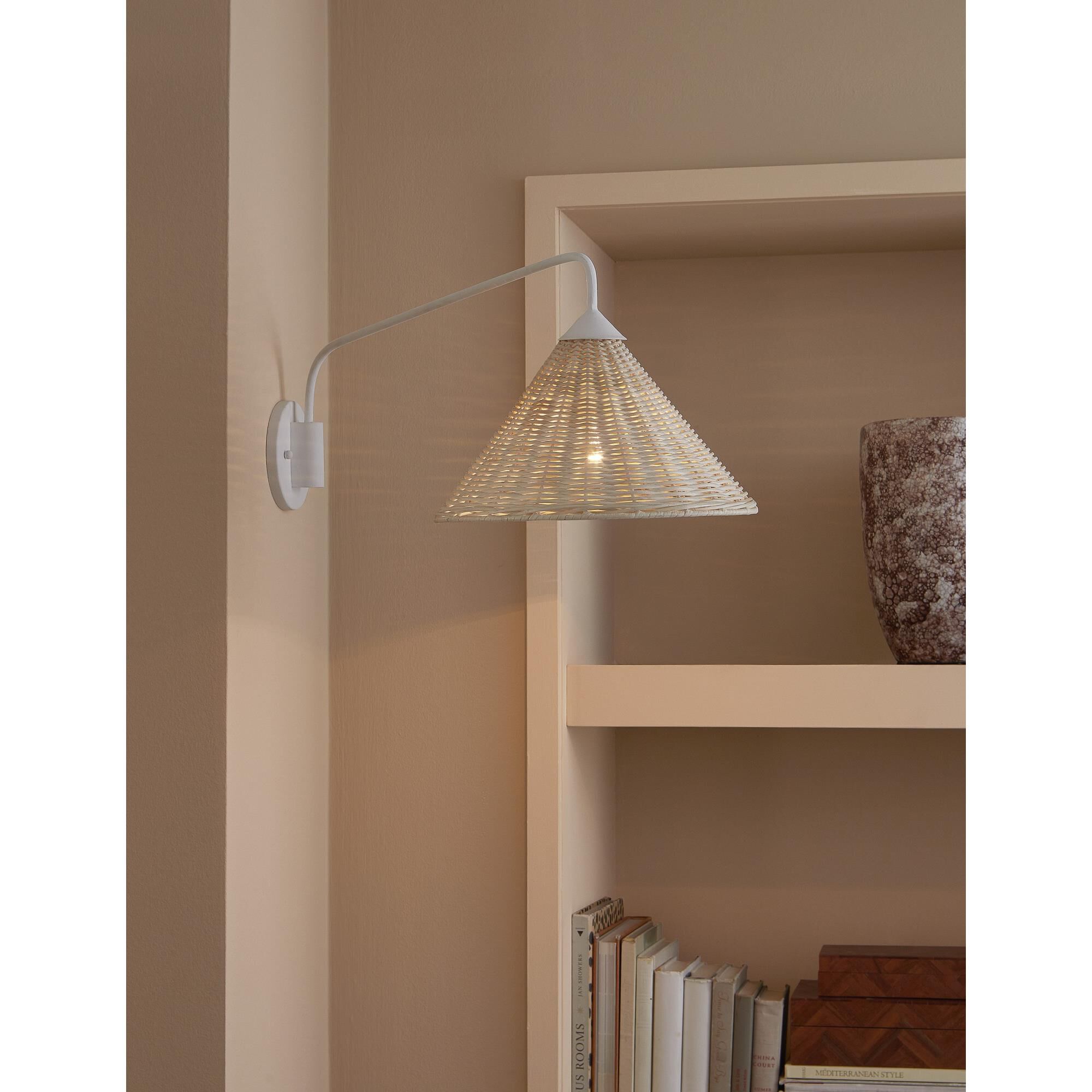 Shown in White, Bleached Natural finish