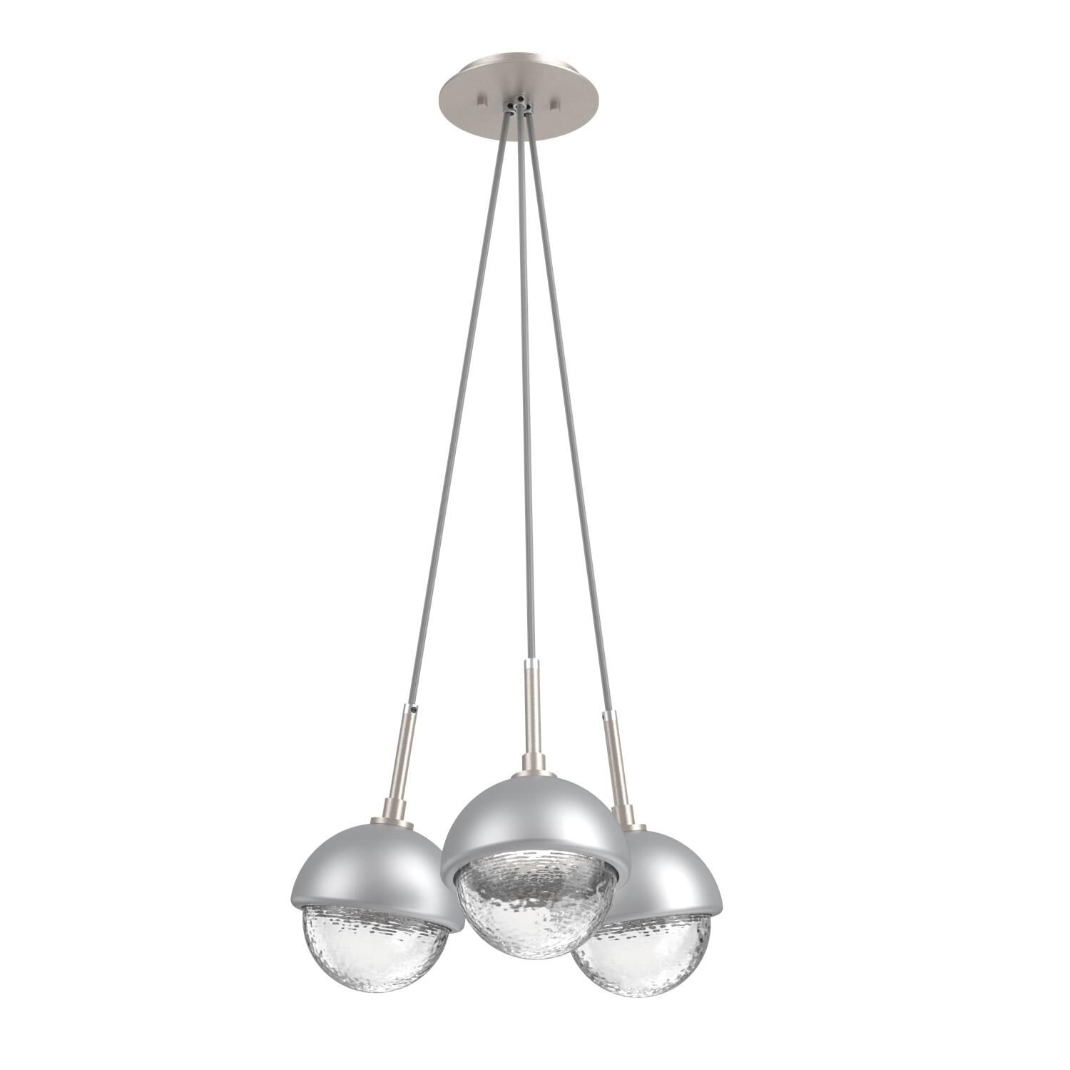 Levi Wilson Cabochon 13 Inch Multi Pendant Light by Hammerton Studio