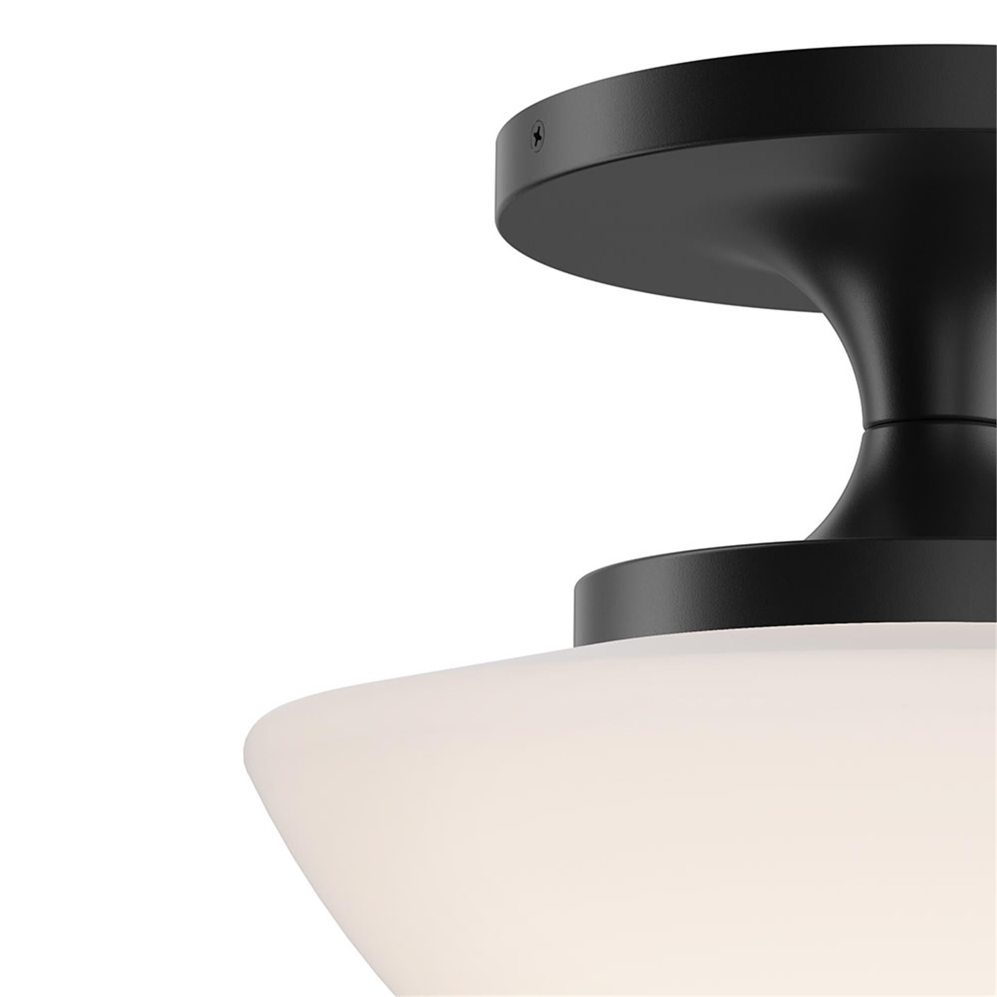 Knox 12 Inch Semi Flush Mount,