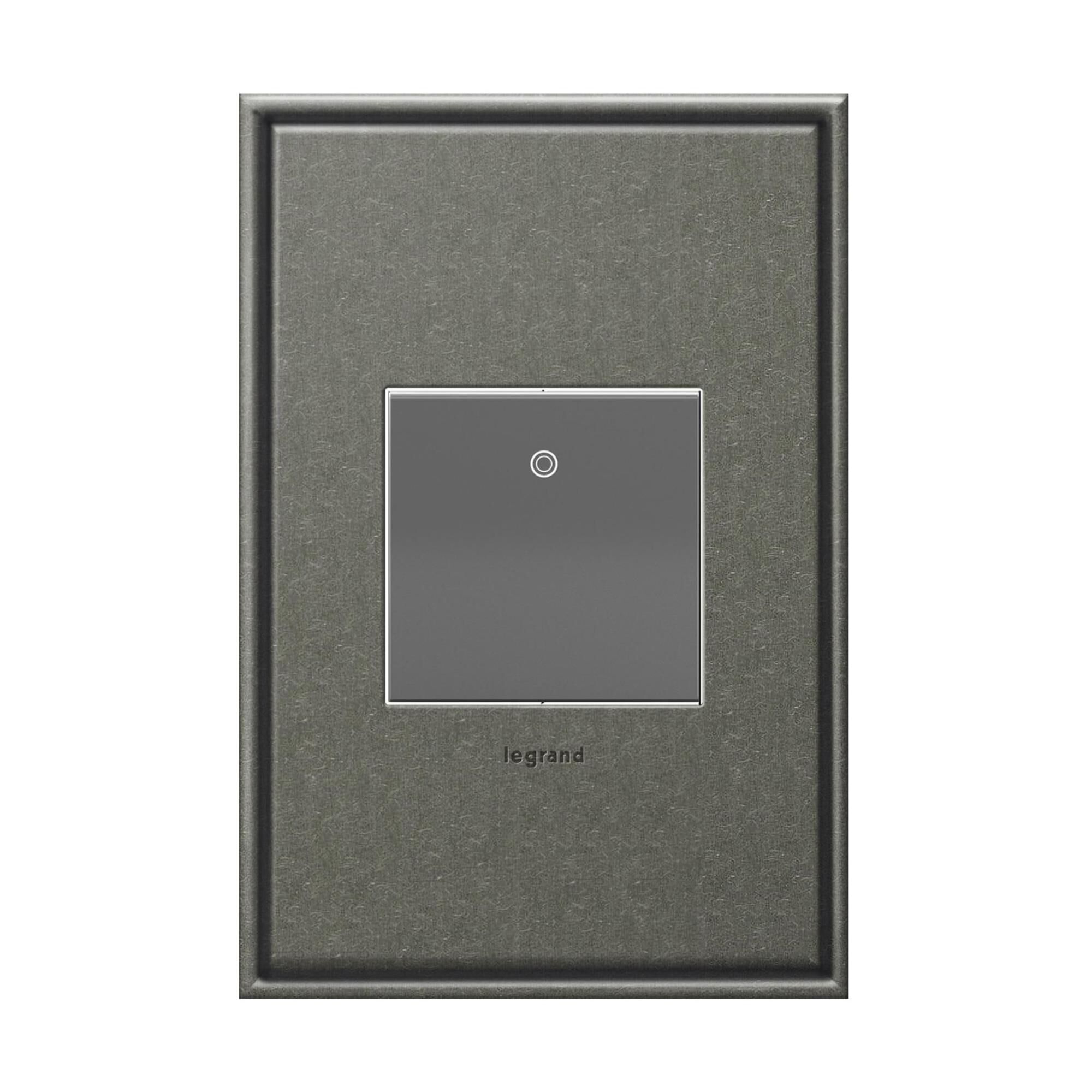 Adorne Cast Metals 1 Gang Wall Plate by Legrand