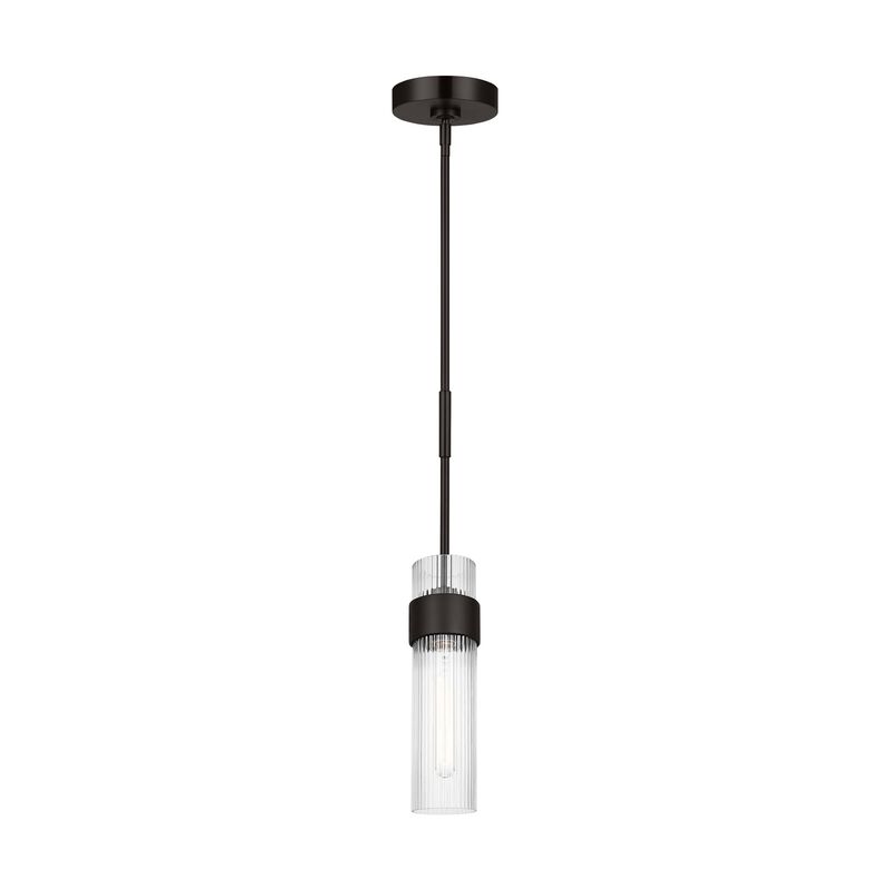 Chapman & Myers Geneva 12 Inch Mini Pendant by Visual Comfort Studio