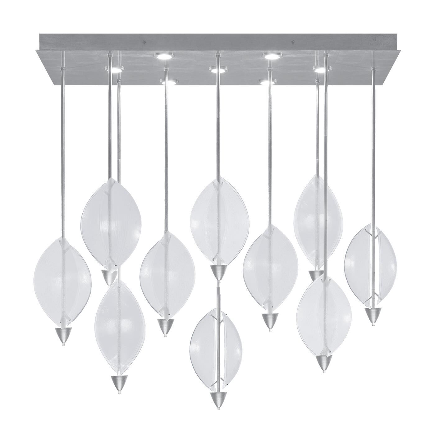 Barclay Butera Embark 59 Inch Linear Suspension Light by Fine Art Handcrafted Lighting