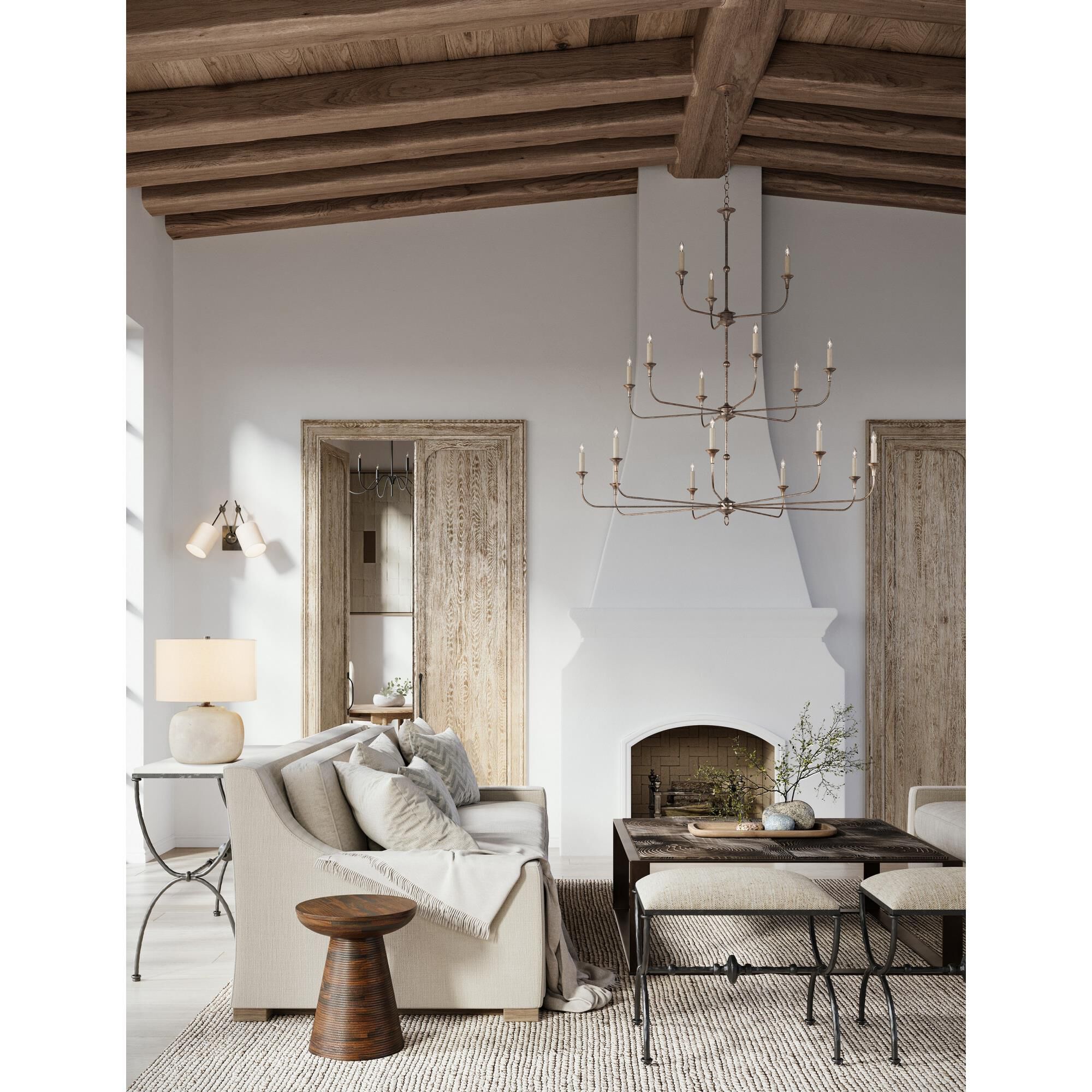 Nottaway 60 Inch Chandelier by Currey and Company