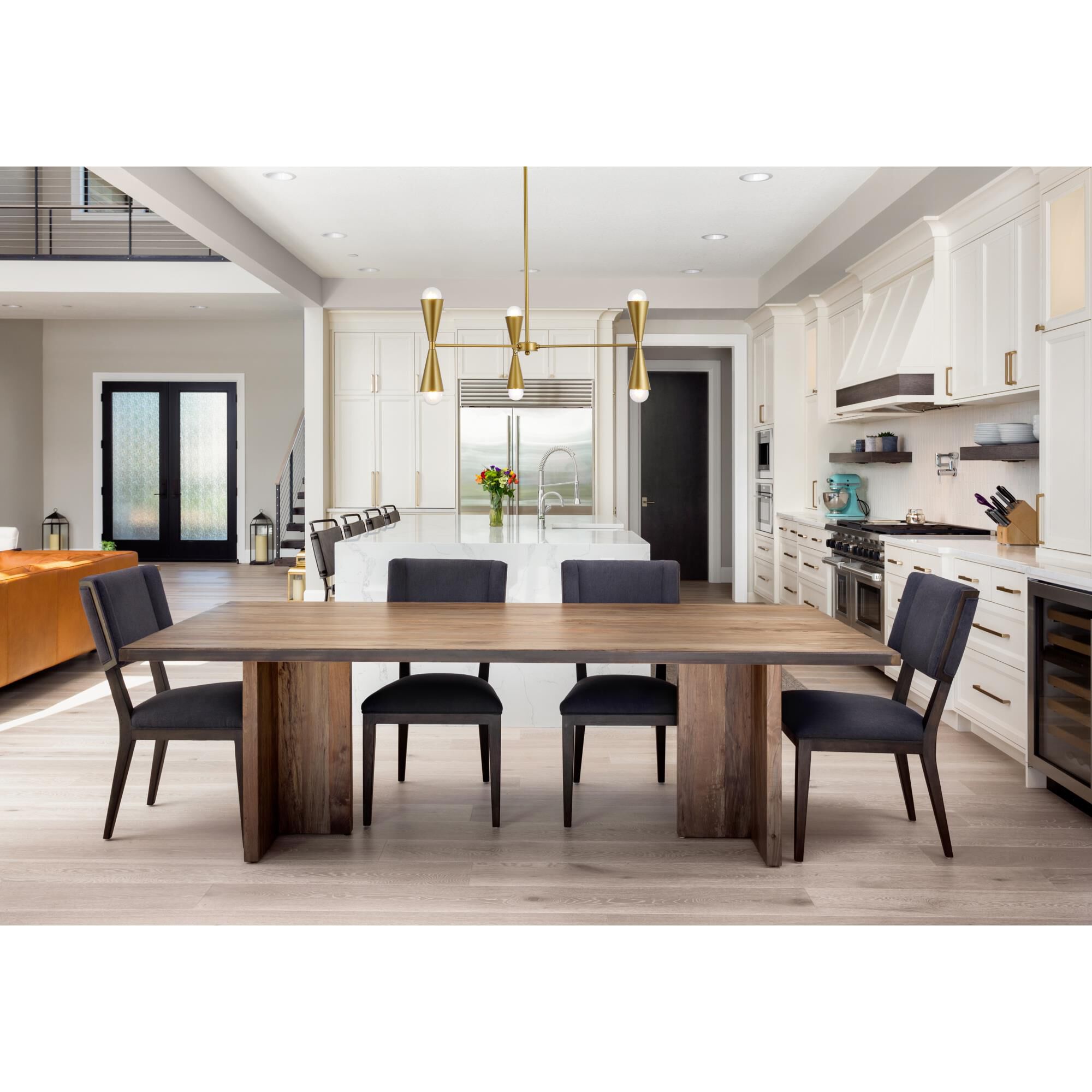 Cade 34 Inch 6 Light Chandelier by Elegant Lighting