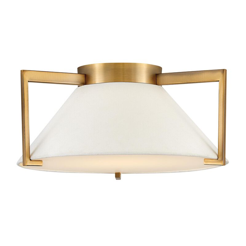 Calla 16 Inch Flush Mount by Hinkley
