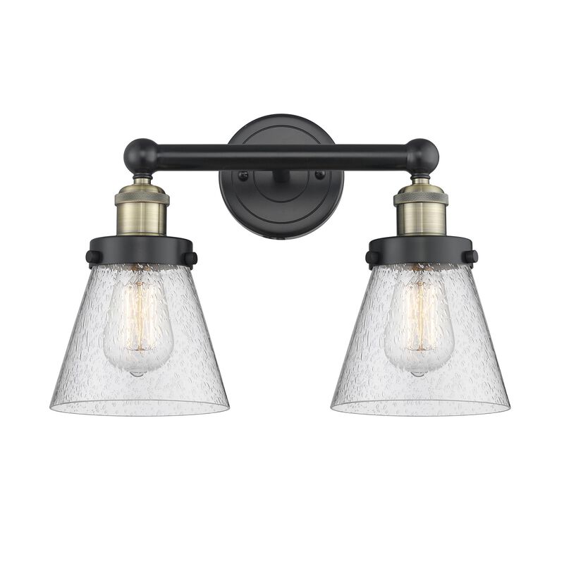 Bruno Marashlian Cone 15 Inch 2 Light Bath Vanity Light by Innovations Lighting