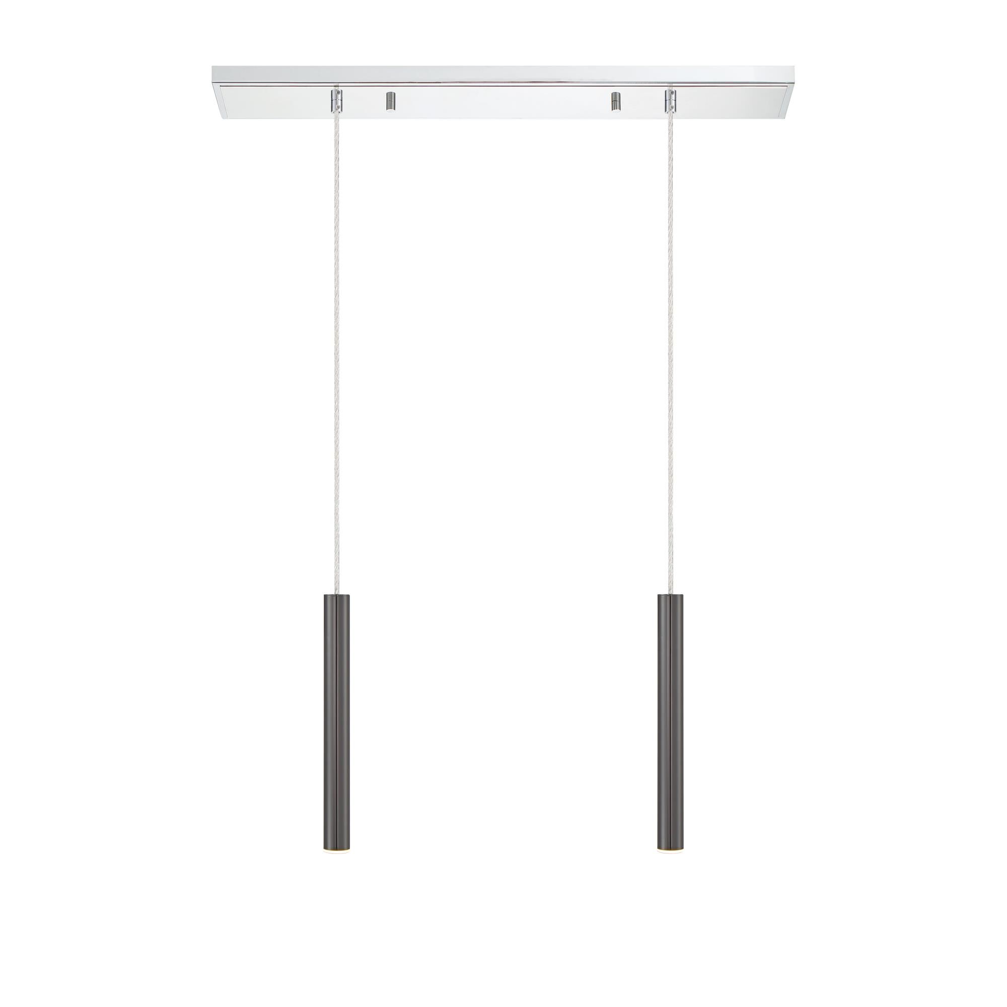 Forest 30 Inch 2 Light LED Linear Suspension Light by Z-Lite