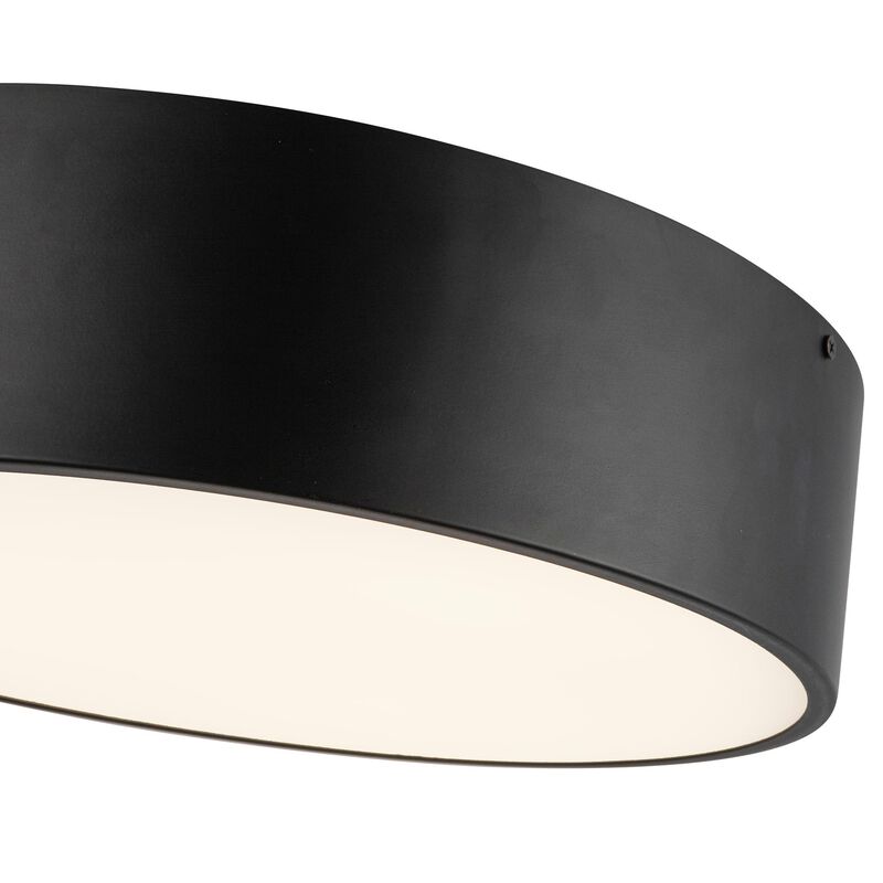 Brisbane 16 Inch 3 Light Flush Mount by Alora Mood