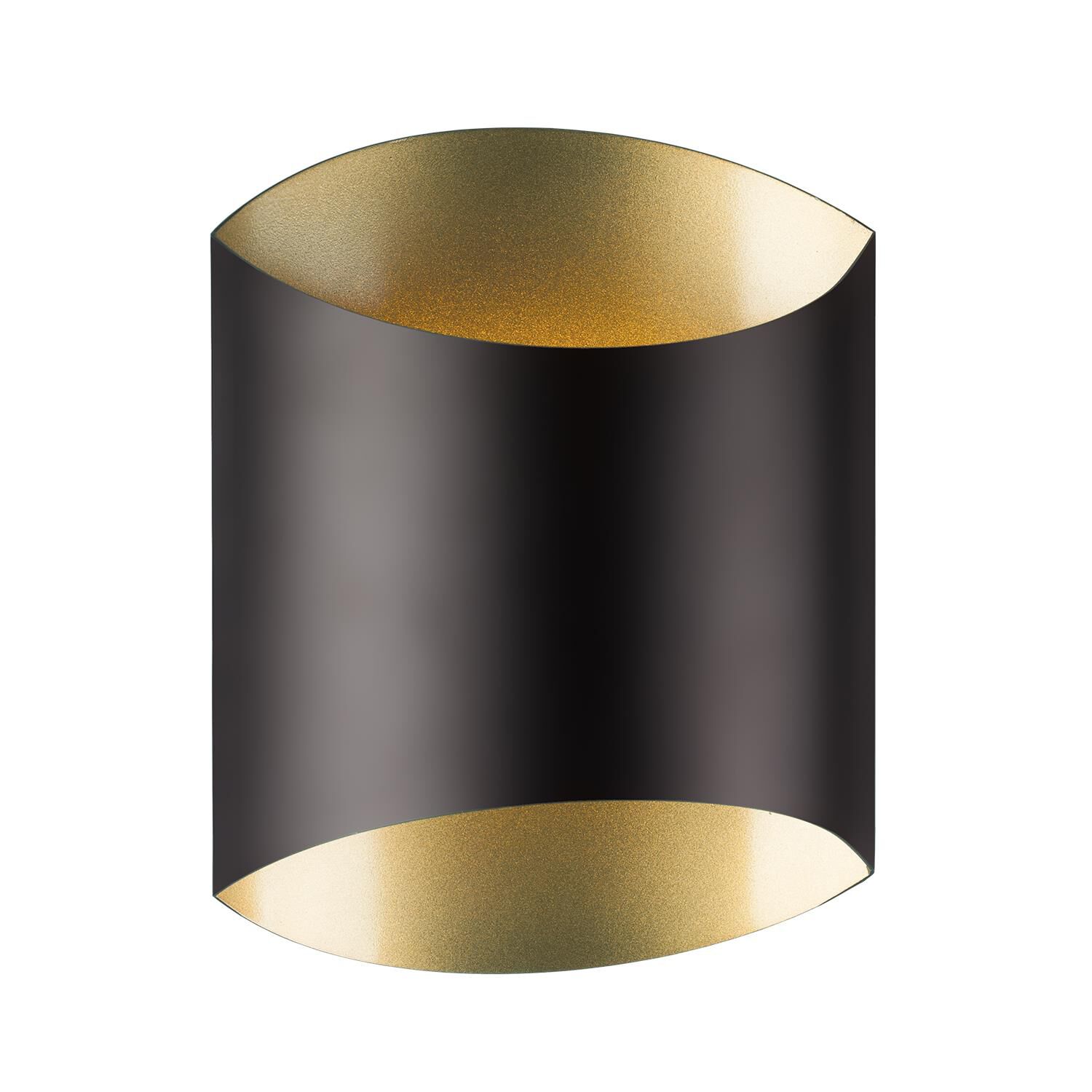 Shown in Black finish and Black And Gold shade