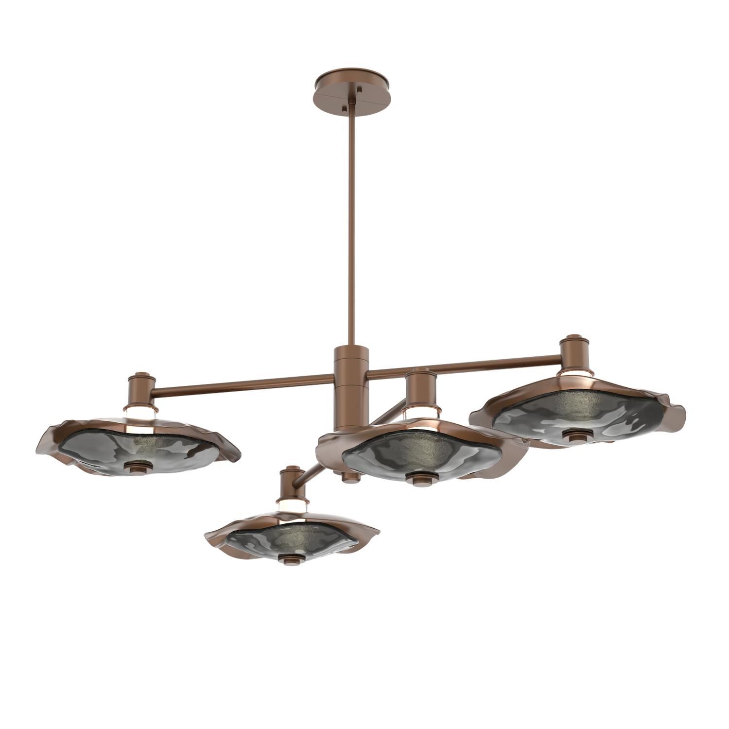 Shown in Burnished Bronze finish and Smoke Granite accent