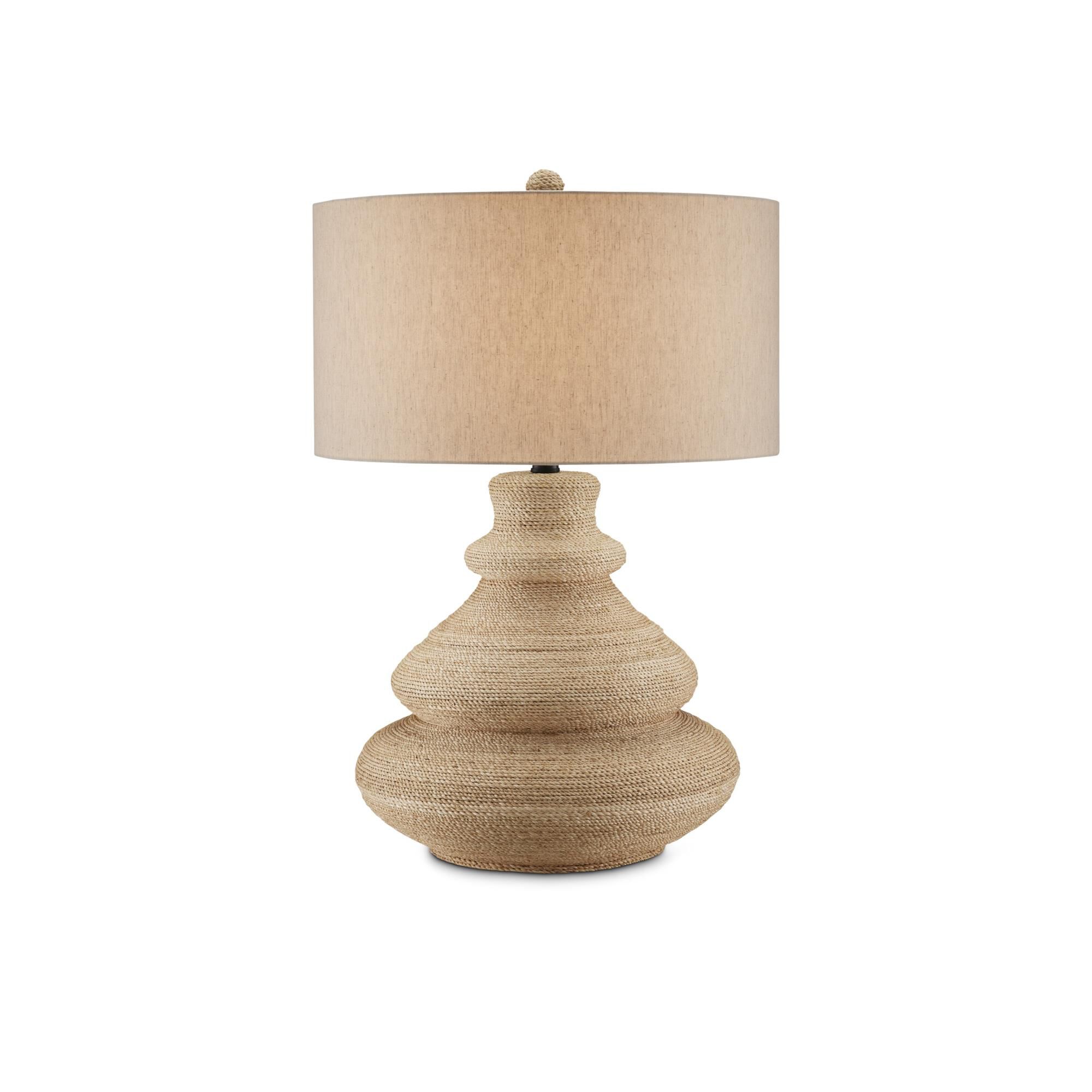 Shown in Natural finish and Natural Linen shade