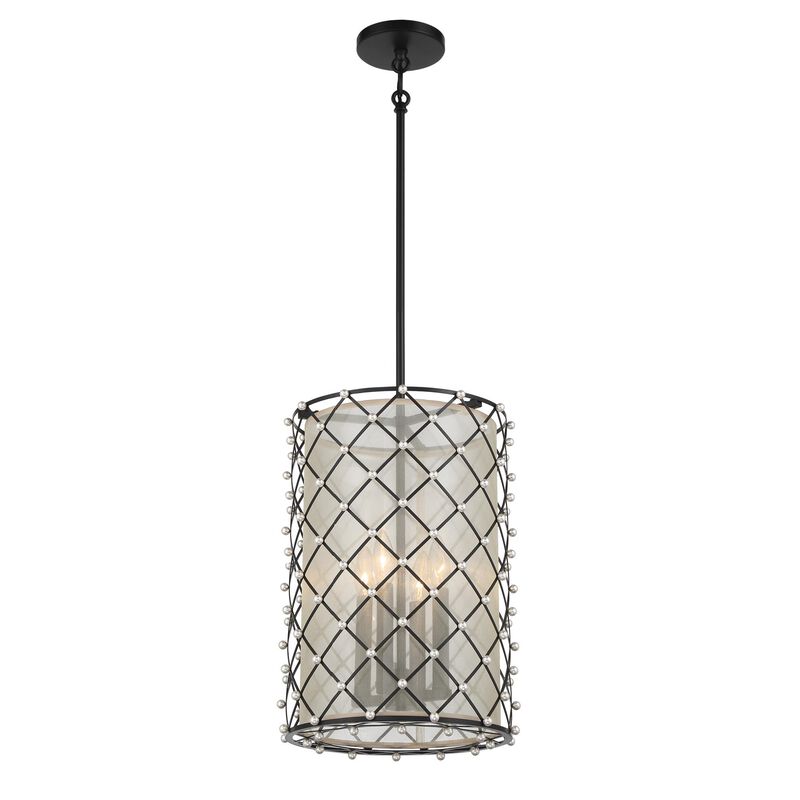 Sheer Elegance Small Pendant Light by Minka Lavery