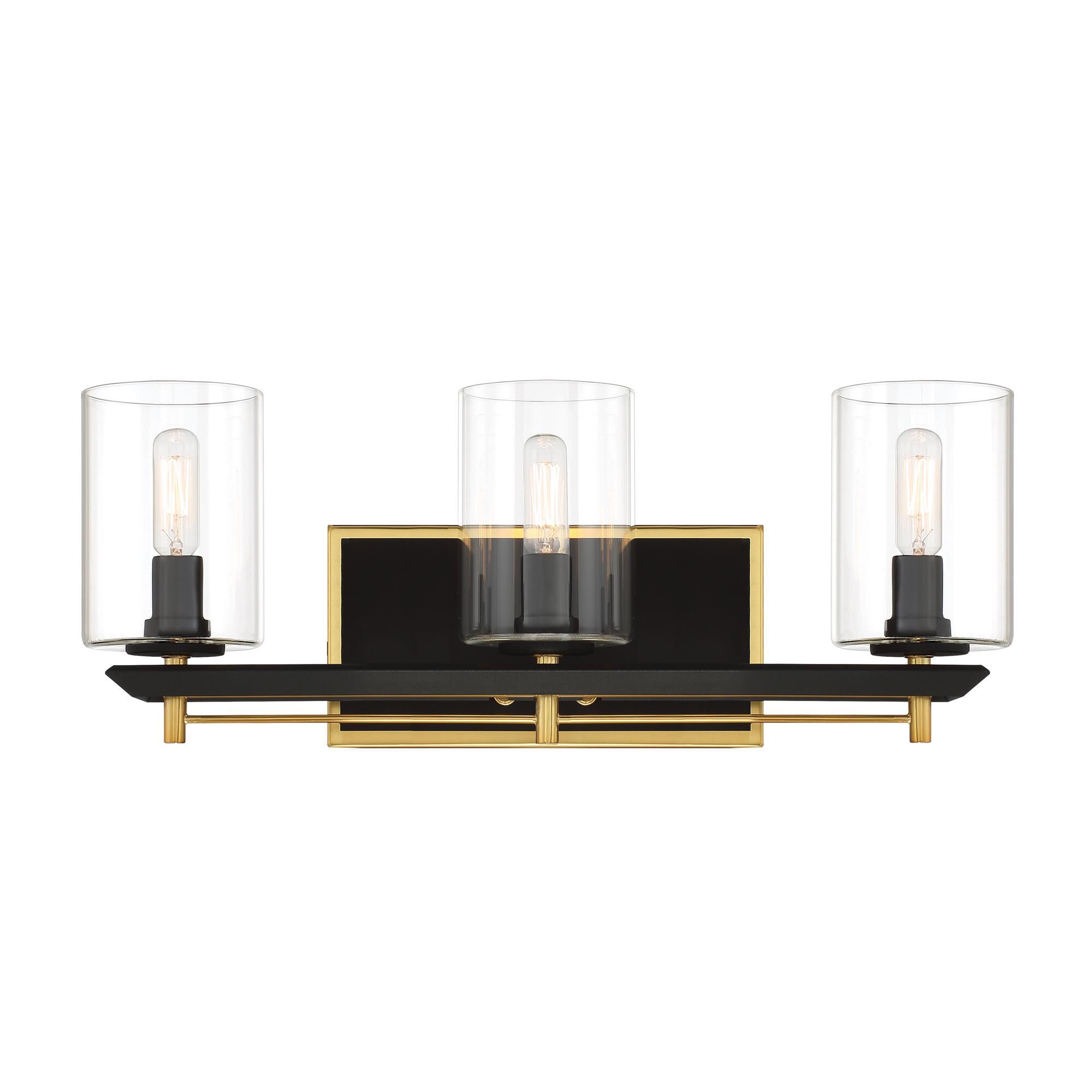 Shown in Sand Black With Honey Gold Acc finish and Clear glass