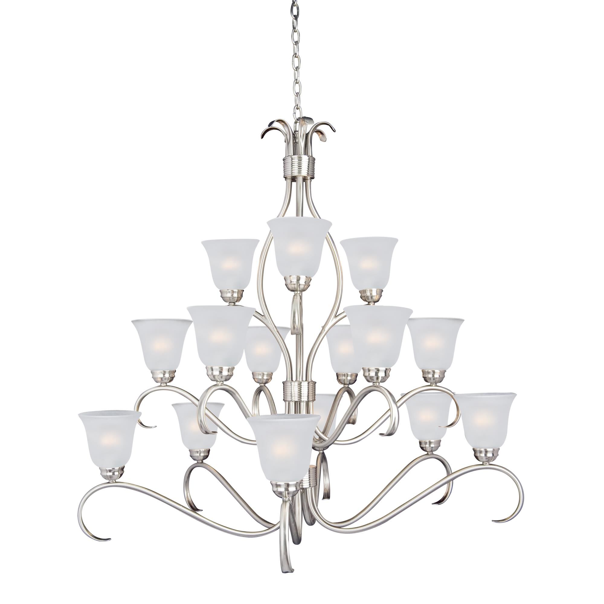 Basix 42 Inch 15 Light Chandelier by Maxim Lighting