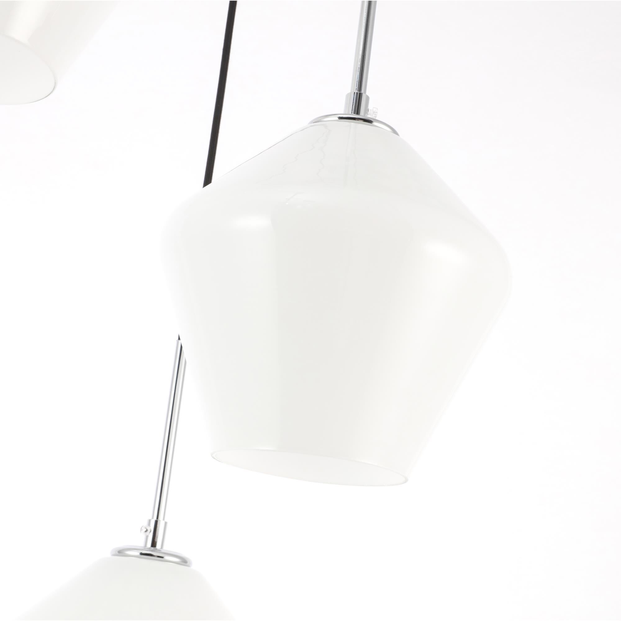 Gene 18 Inch 3 Light Multi Light Pendant by Elegant Lighting