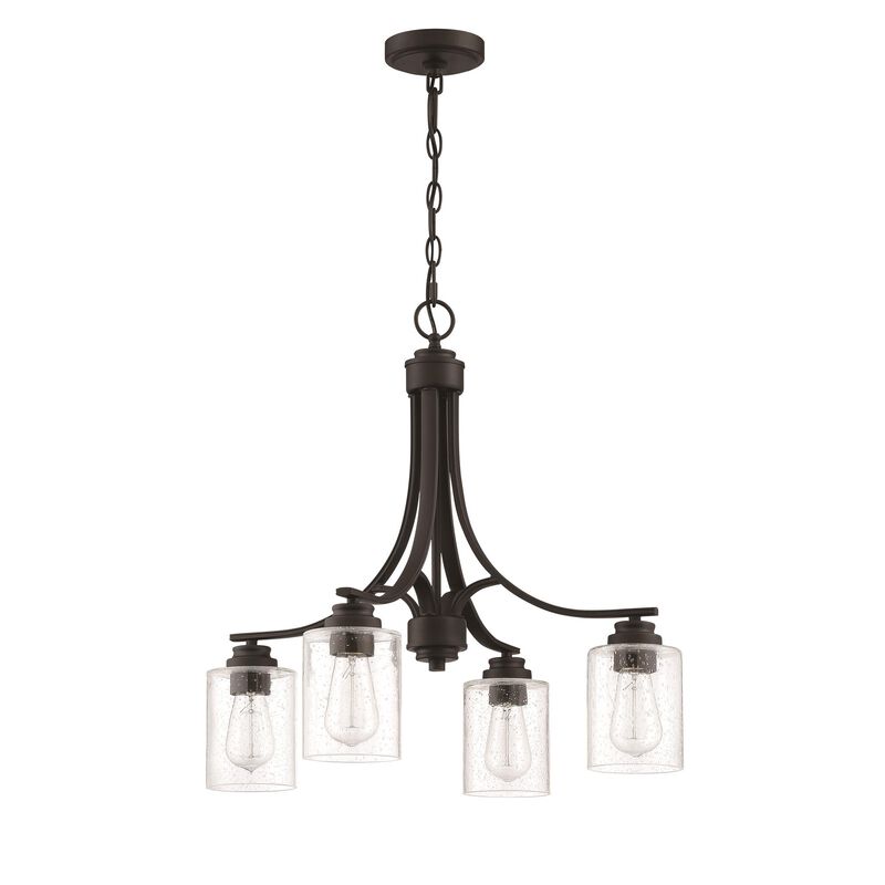 Bolden 23 Inch 4 Light Chandelier by Craftmade