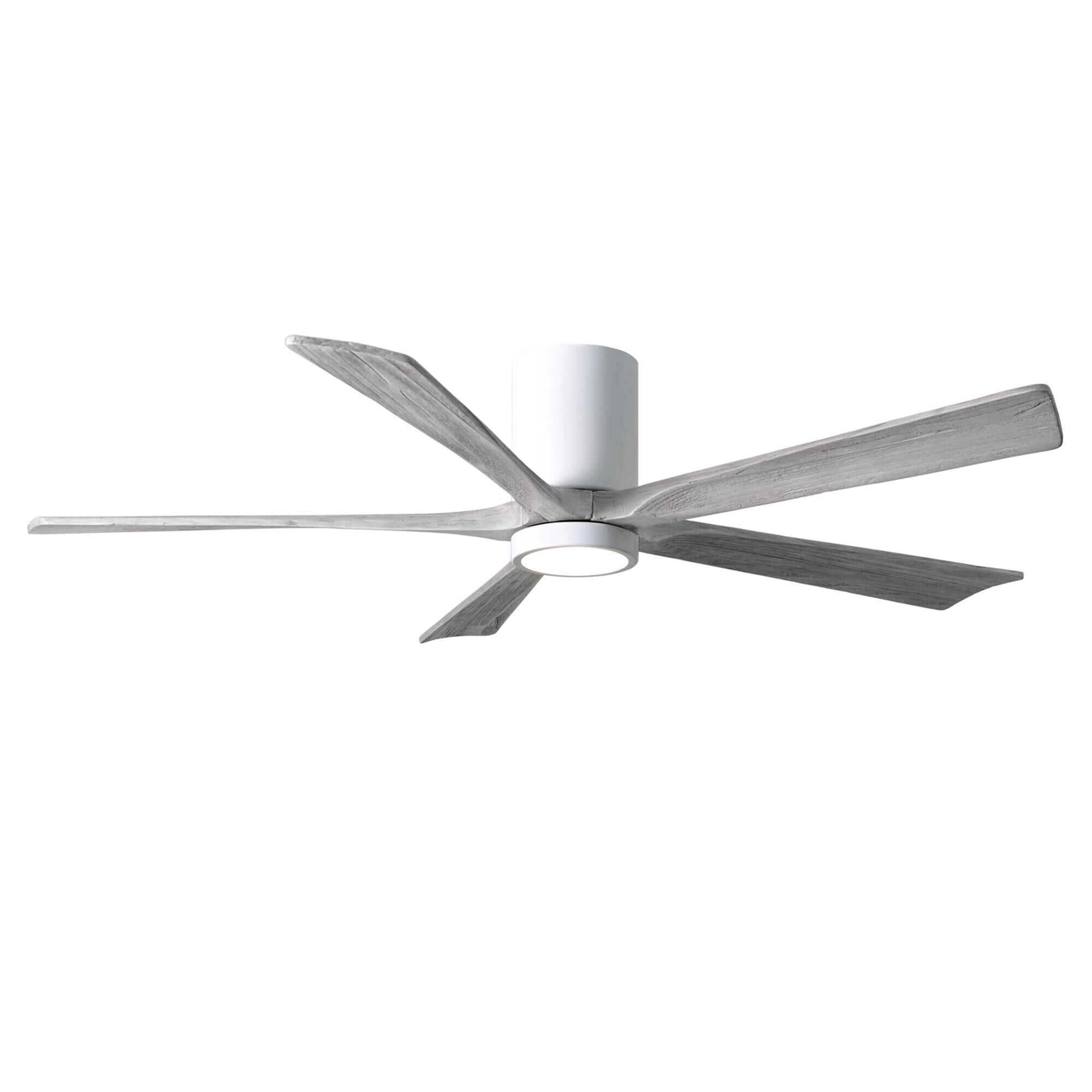 Irene 60 Inch Flush Mount Fan with Light Kit by Matthews Fan Company