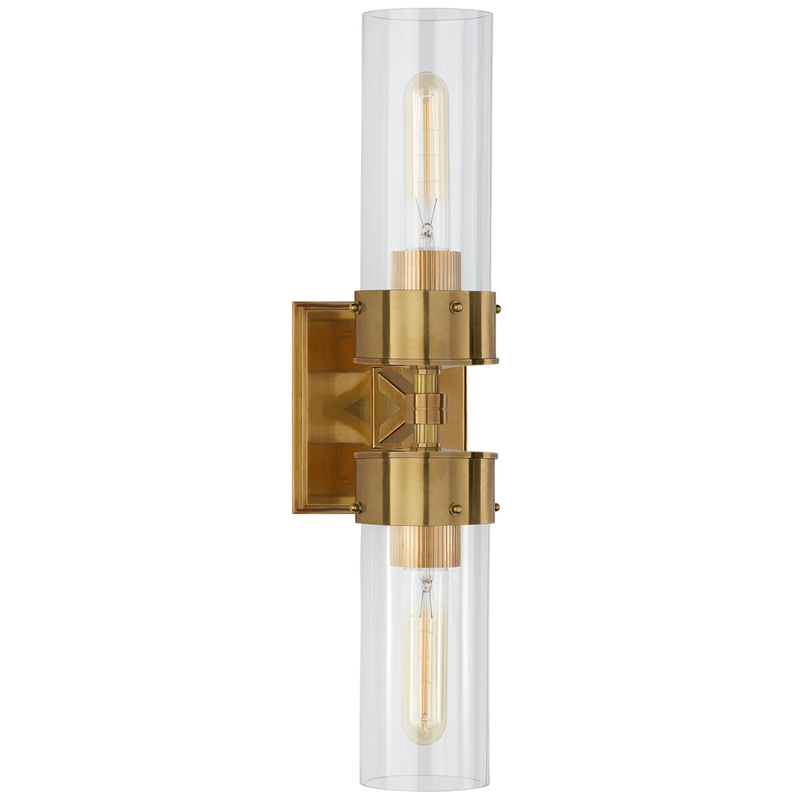 Thomas O'Brien Marais 19 Inch 2 Light Bath Vanity Light by Visual Comfort Signature Collection