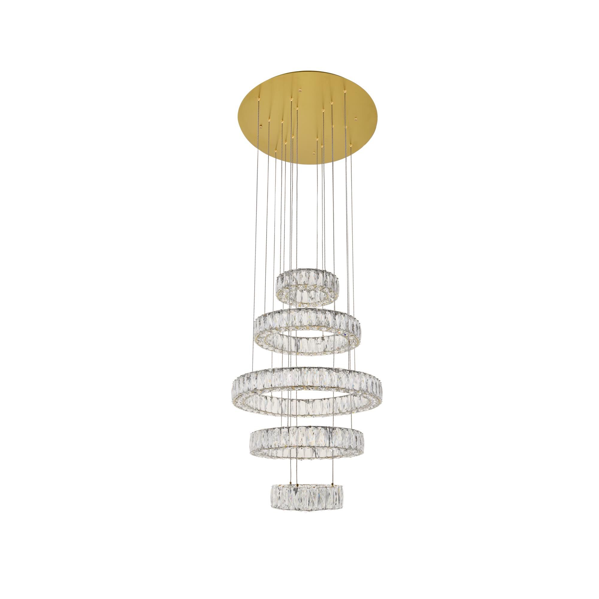 Monroe Chandelier by Elegant Lighting