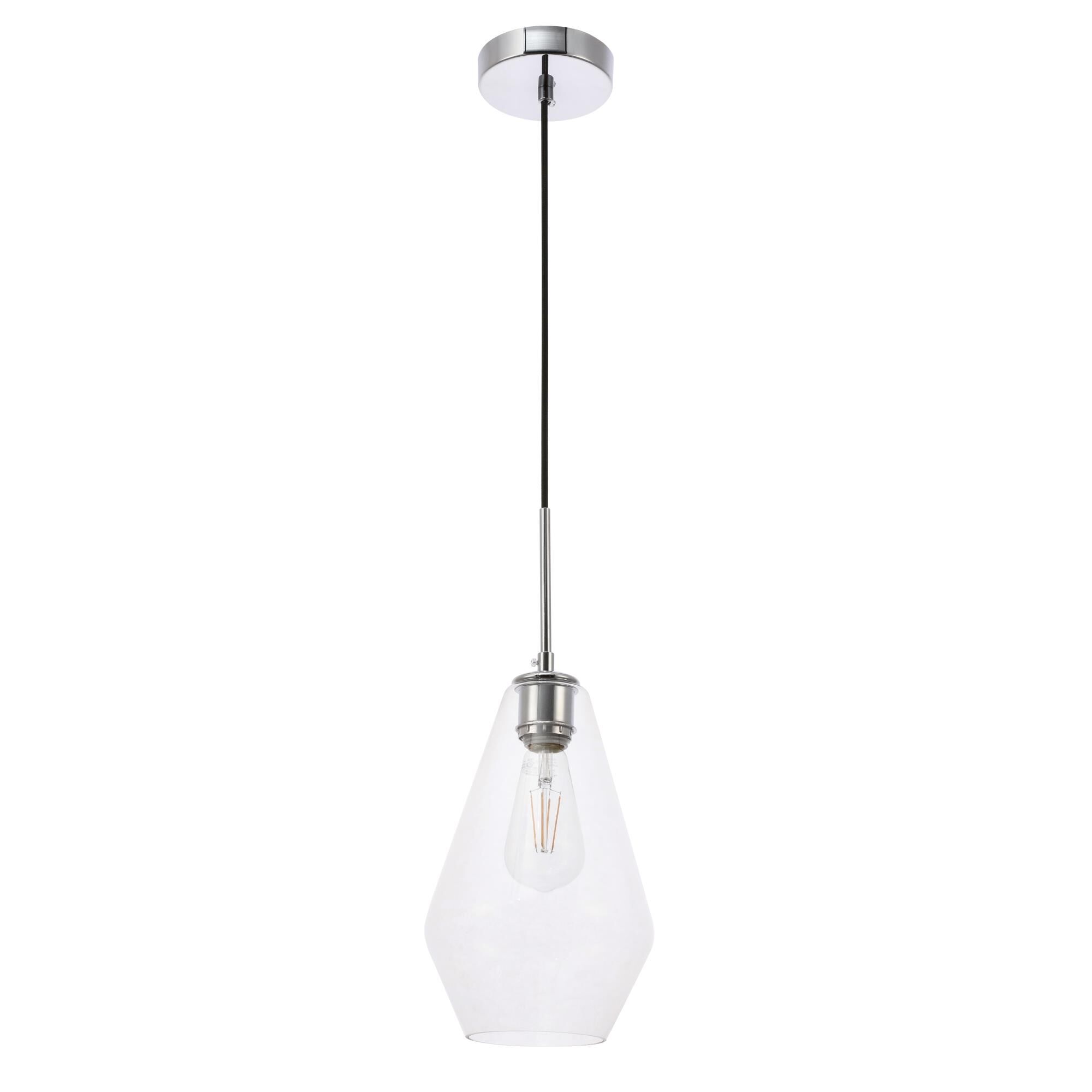 Gene 7 Inch Mini Pendant by Elegant Lighting