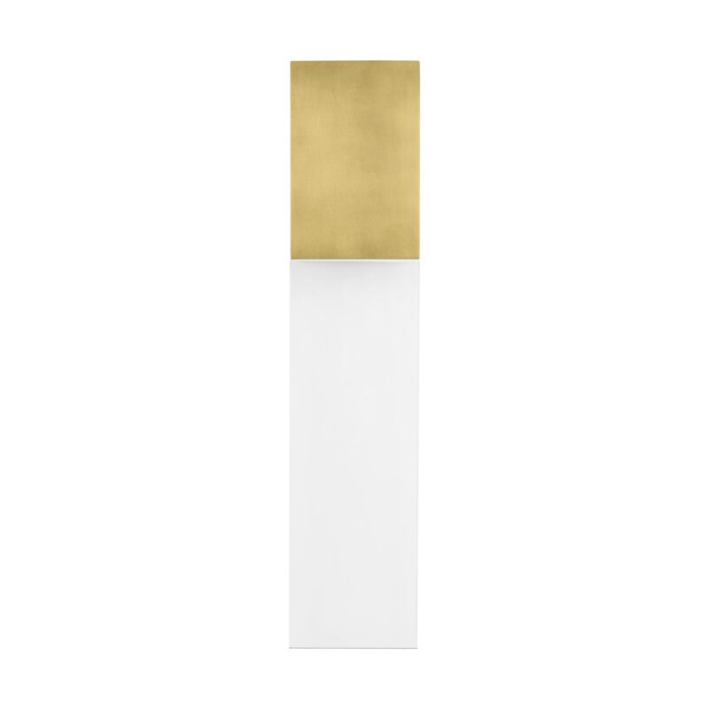Visual Comfort Modern Collection Kelly Wearstler Kulma 20 Inch Tall LED Outdoor Wall Light - Clearance