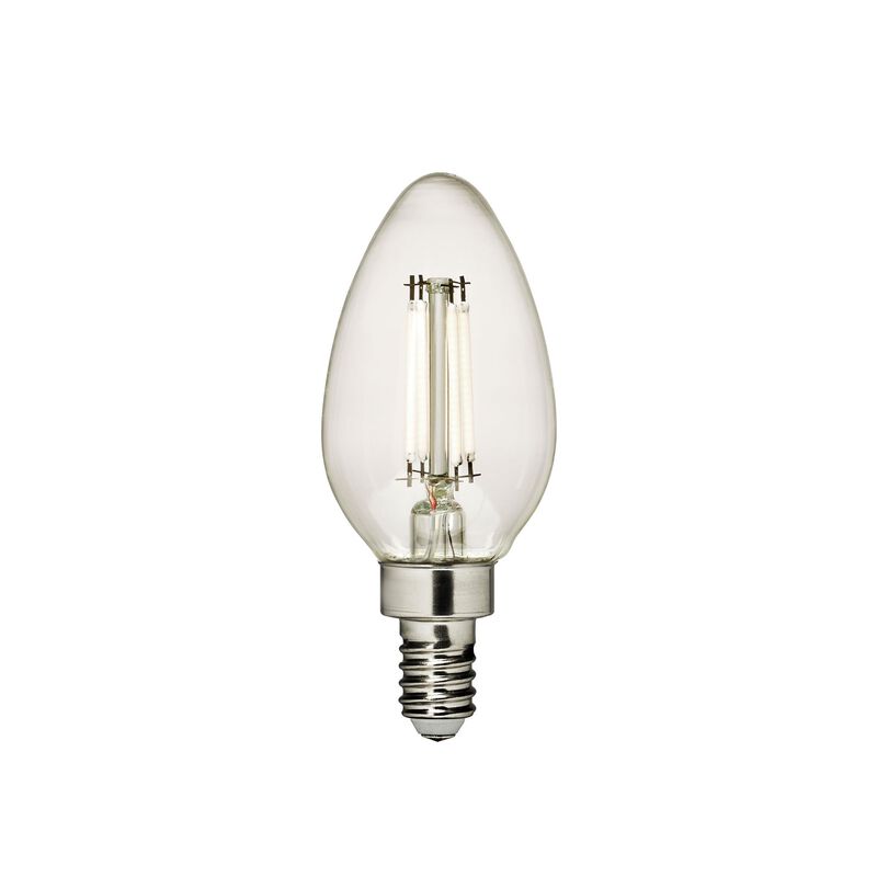 Dimmable 4 Watt 3000K Torpedo Shaped LED Light Bulb by Visual Comfort Studio Collection