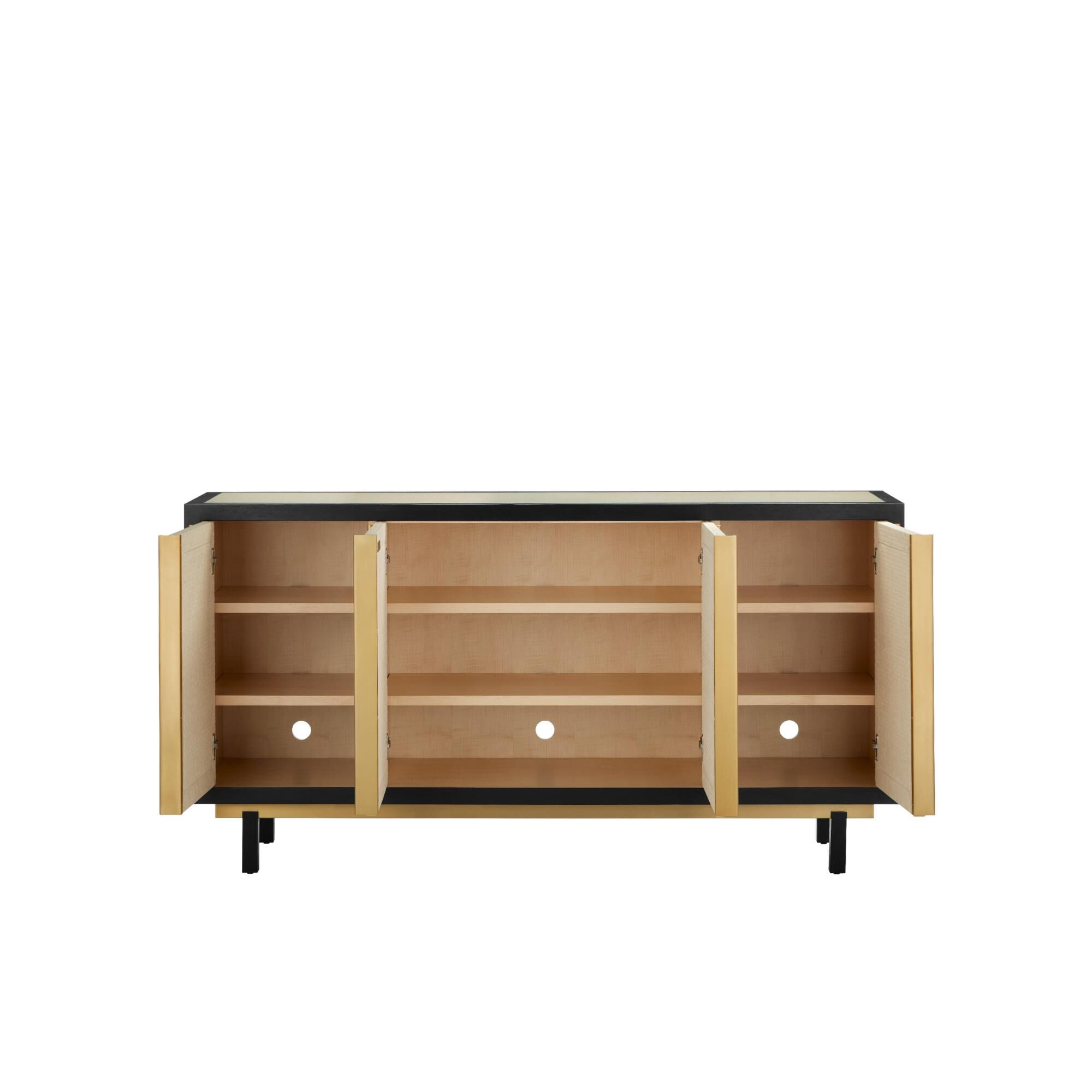 Deanna 72 Inch Credenza by Currey and Company