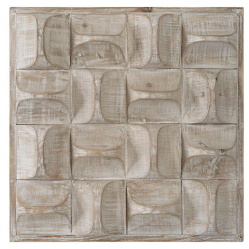 Uttermost Pickford Wood Wall Decor, Natural Alternative Wall Art by Uttermost