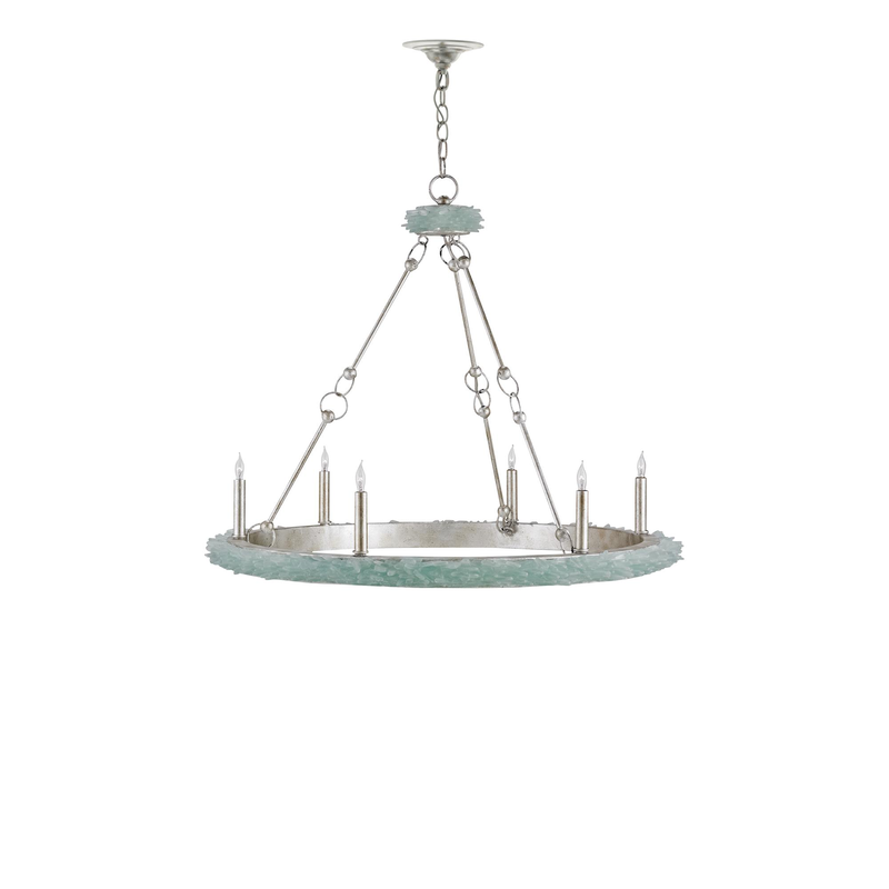 Tidewater Medium Chandelier by Currey & Company