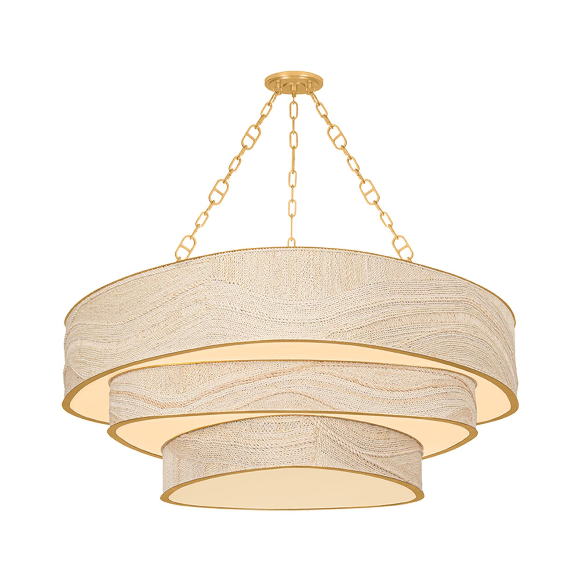 Noz Nozawa Kiso 52 Inch Chandelier by Corbett Lighting