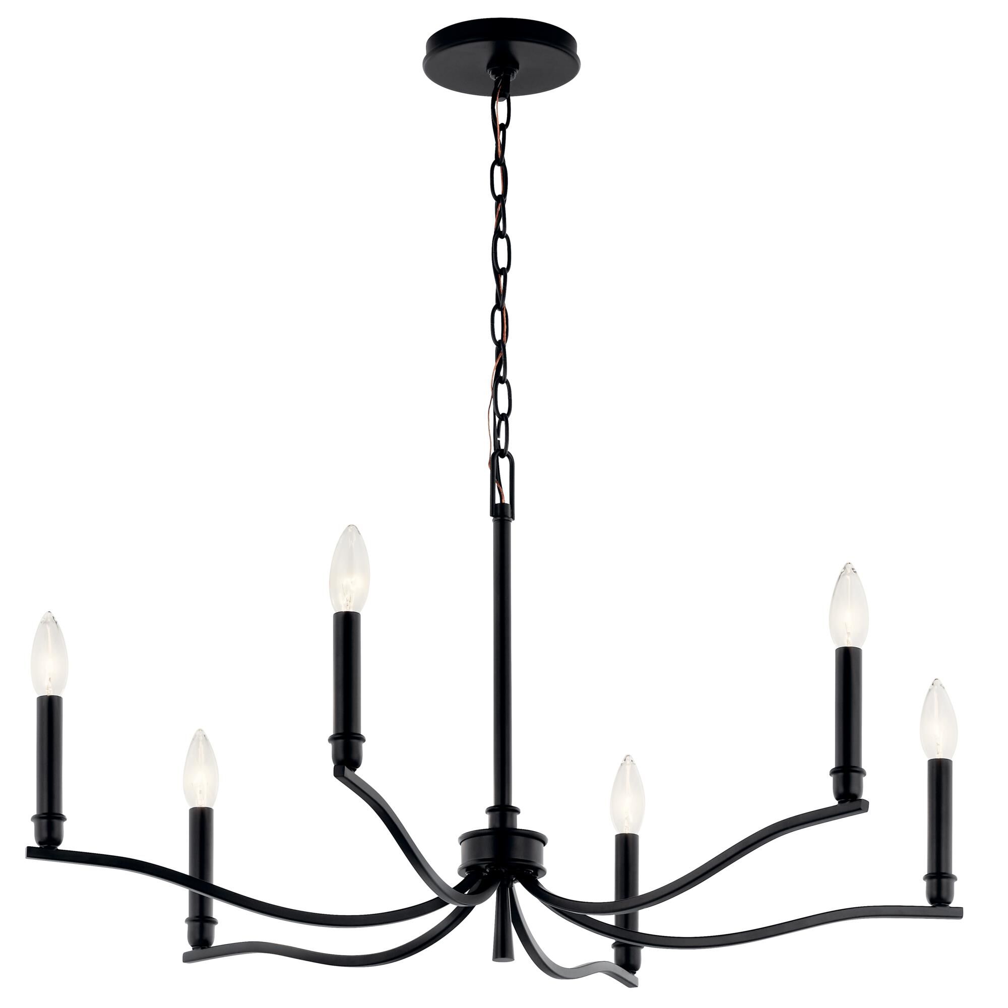 Shown in Black finish