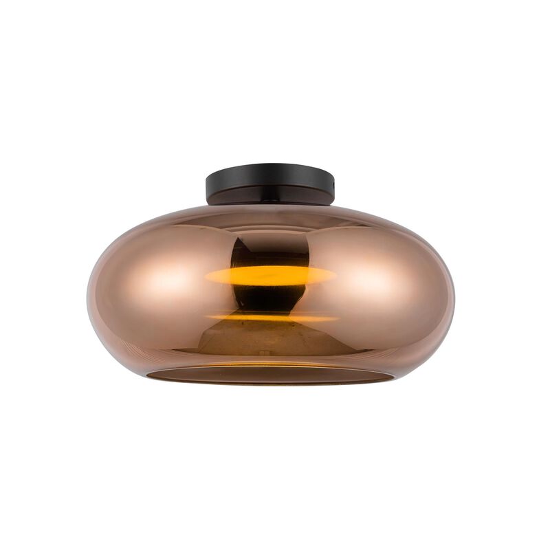 Trinity 14 Inch Semi Flush Mount by Kuzco