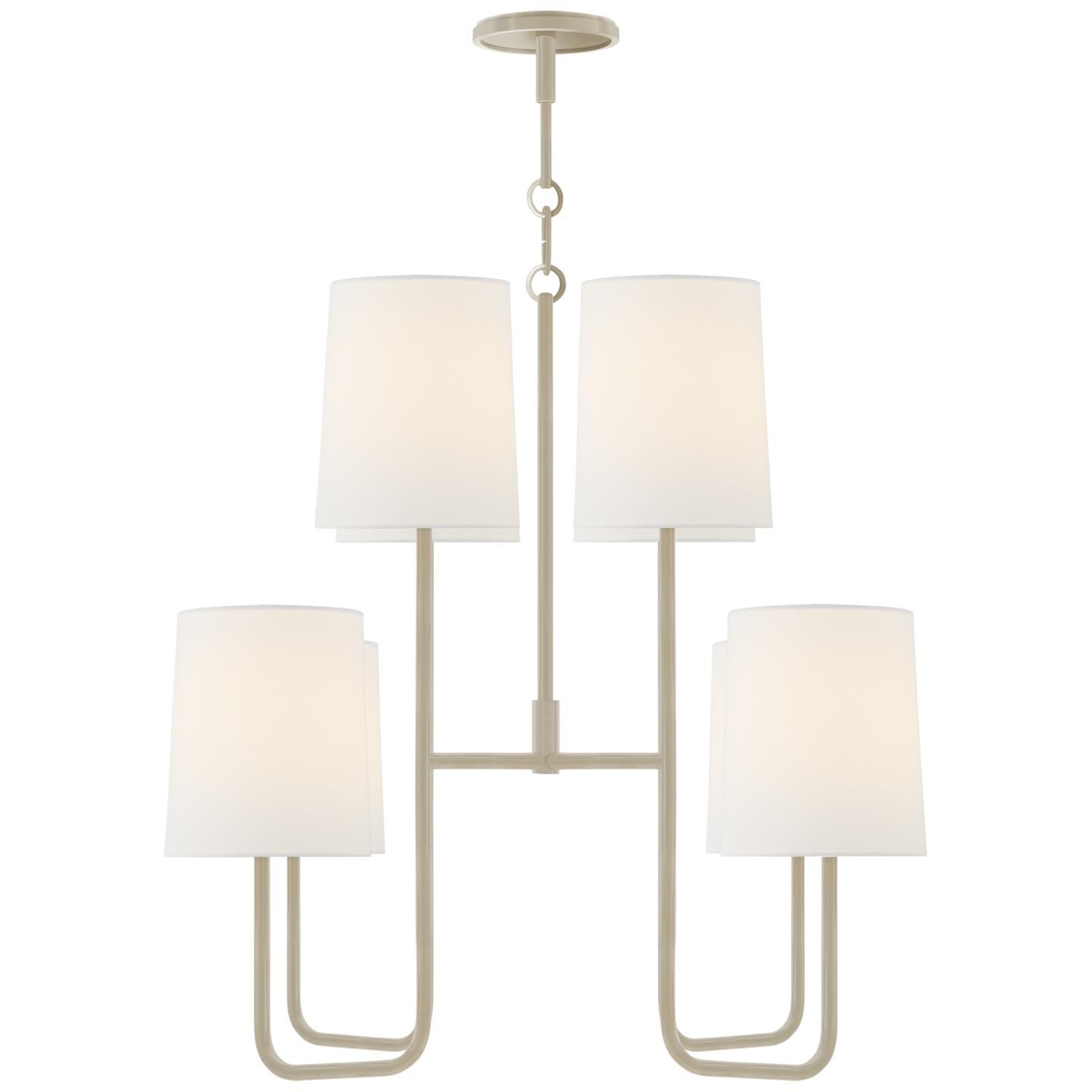 Barbara Barry Go Lightly 31 Inch 8 Light Chandelier by Visual Comfort Signature Collection