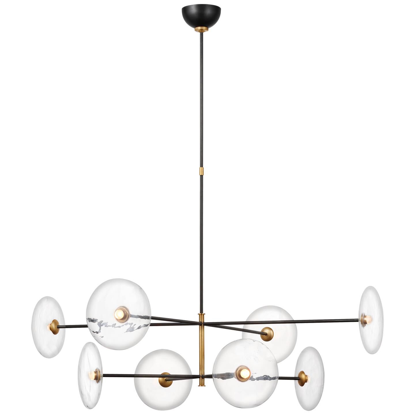 Visual Comfort Signature Collection Ian K. Fowler Calvino 42 Inch LED Chandelier