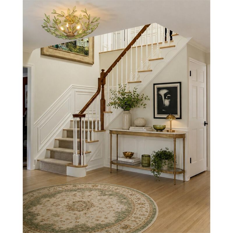 Bridget 21 Inch Flush Mount by Crystorama