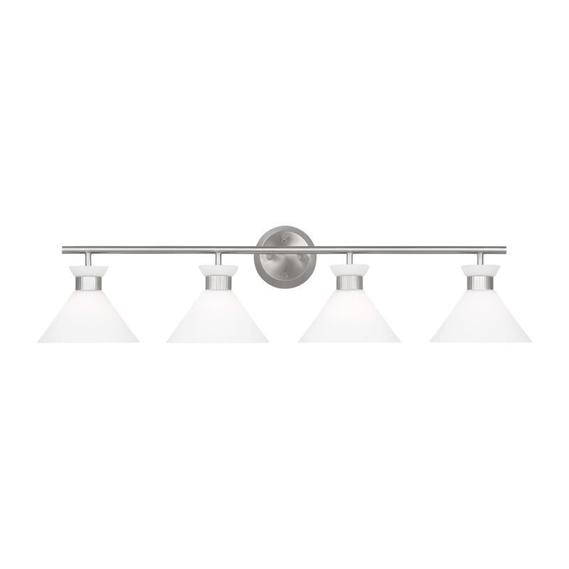 Drew & Jonathan Belcarra 36 Inch 4 Light Bath Vanity Light by Visual Comfort Studio Collection