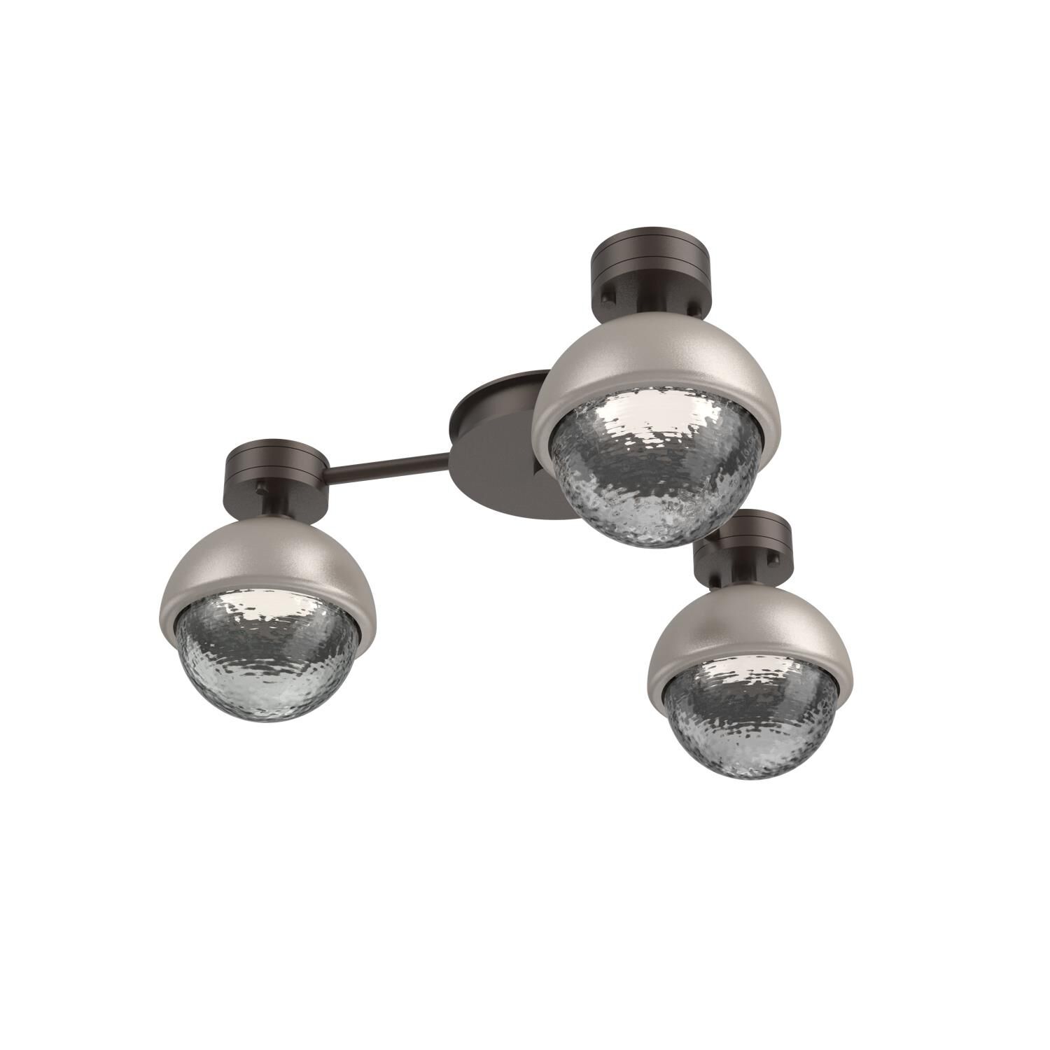 Levi Wilson Cabochon 23 Inch Flush Mount by Hammerton Studio